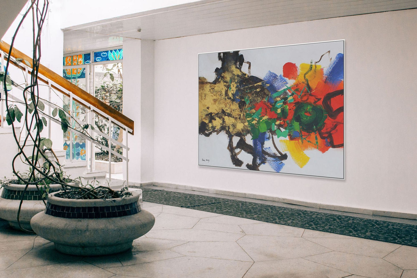 Large Wall Art Abstract, Original Artwork, Kitchen Decor, Large Painting, Contemporary Art, Abstract Oil Painting, Abstract Canvas Art