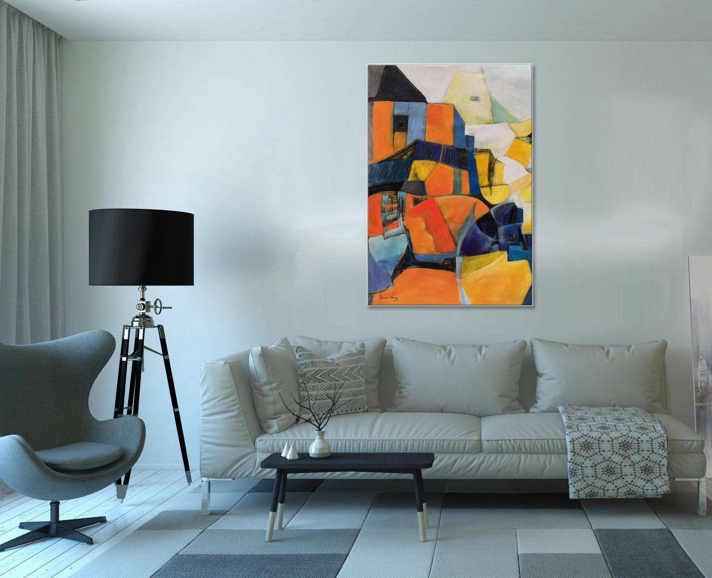 Oil Painting Abstract, Large Abstract Canvas Art, Rustic Wall Decor, Large Art, Original Artwork, Bedroom Decor, Contemporary Art
