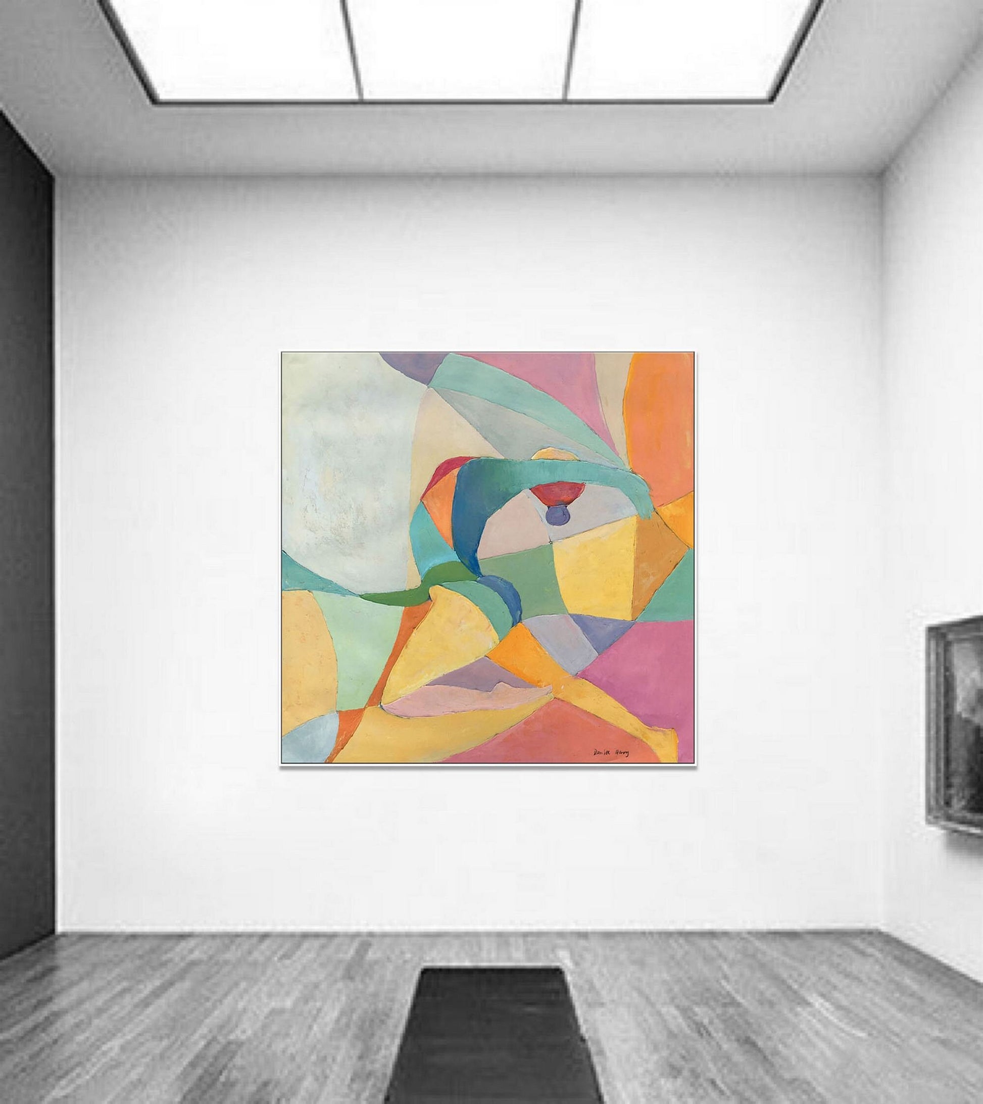 Oil Painting Abstract Dancer, Large Abstract Painting, Abstract Canvas Art, Painting Abstract, Modern Art, Extra Large Wall Art