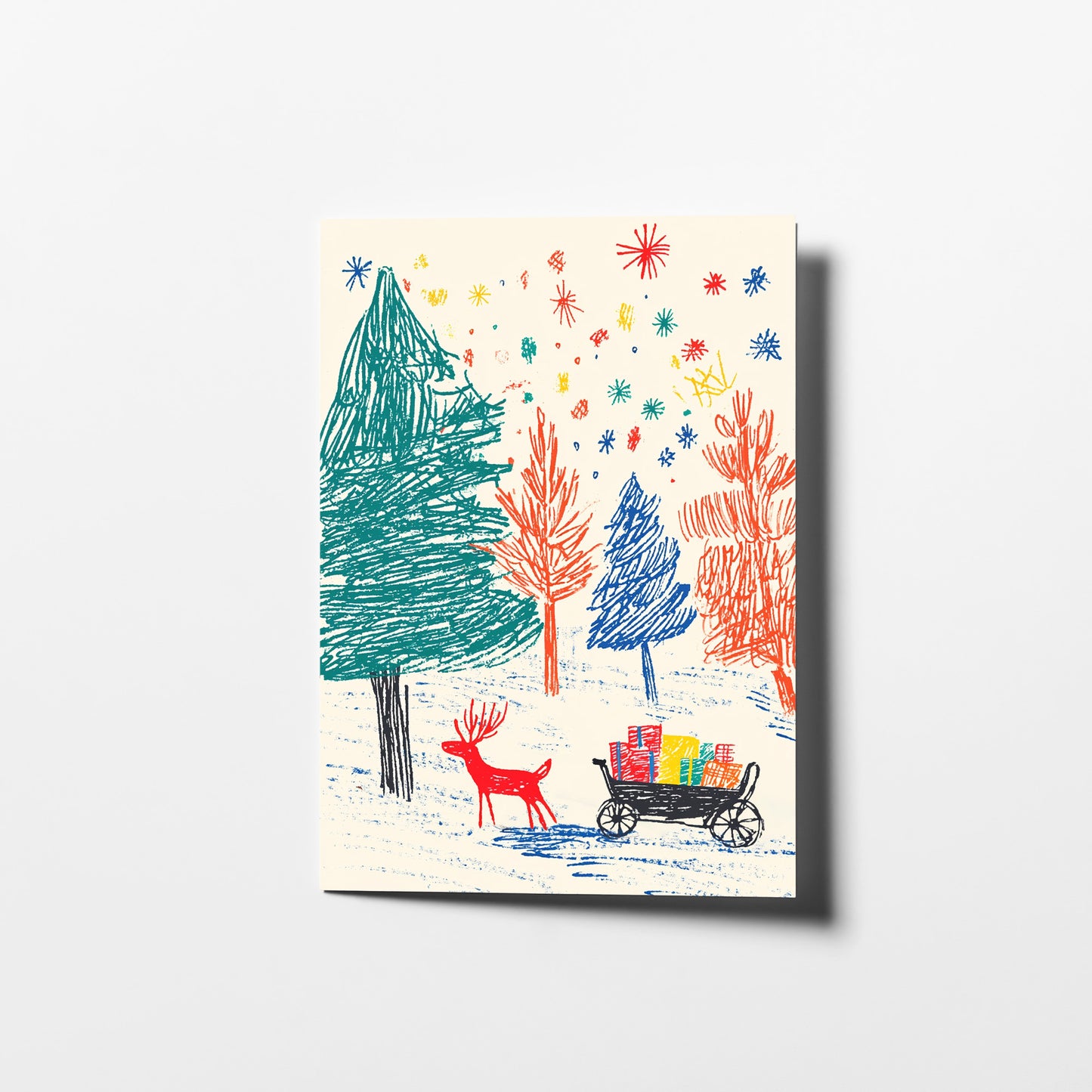 Unique Christmas Cards | Whimsical Holiday Designs | Digital Download