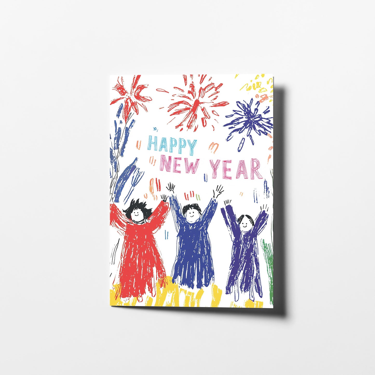 Happy New Year Cards | Set of 10 | Printable & Digital Download