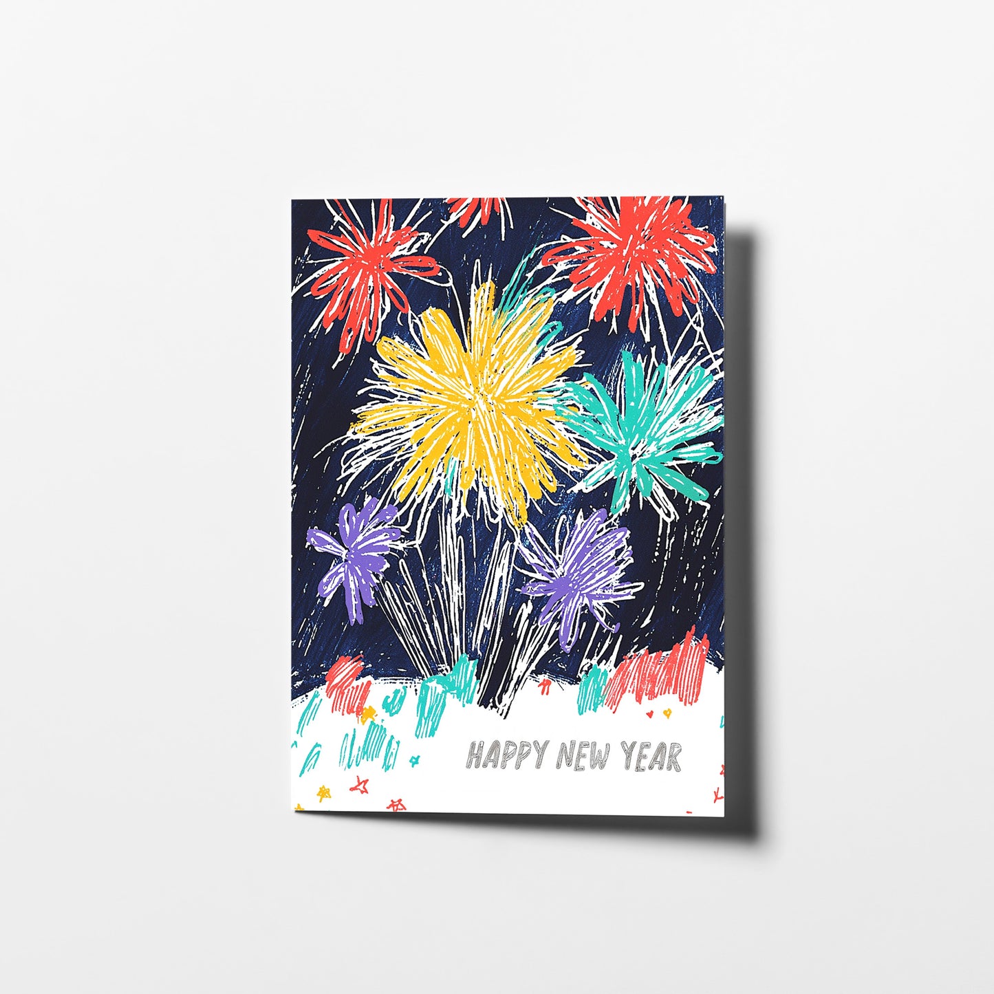 Festive New Year Card Bundle | 10 Unique Designs | Instant Download