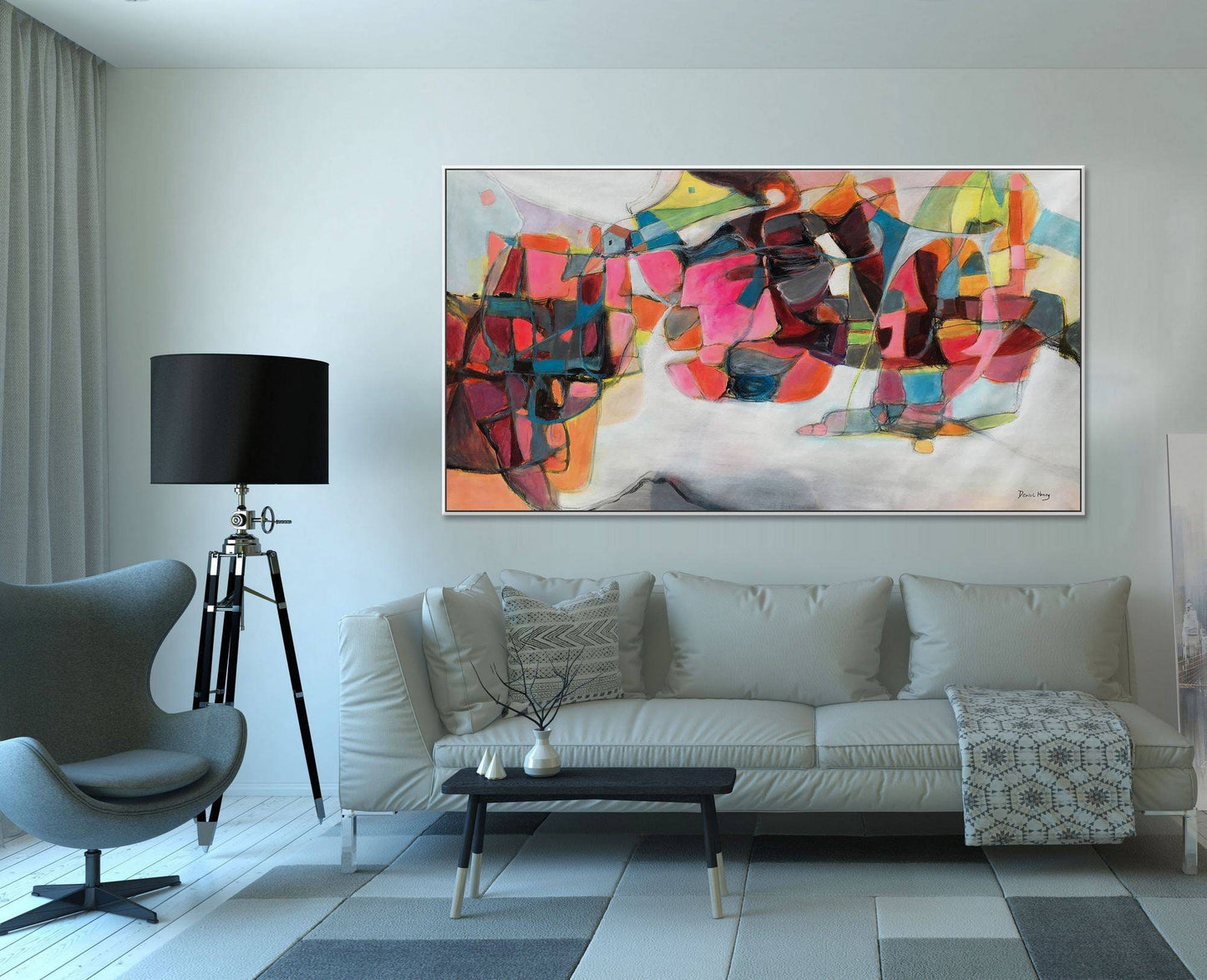 Abstract Wall Art, Contemporary Painting, Abstract Art, Large Painting, Abstract Canvas Painting, Kitchen Art, Original Abstract Art