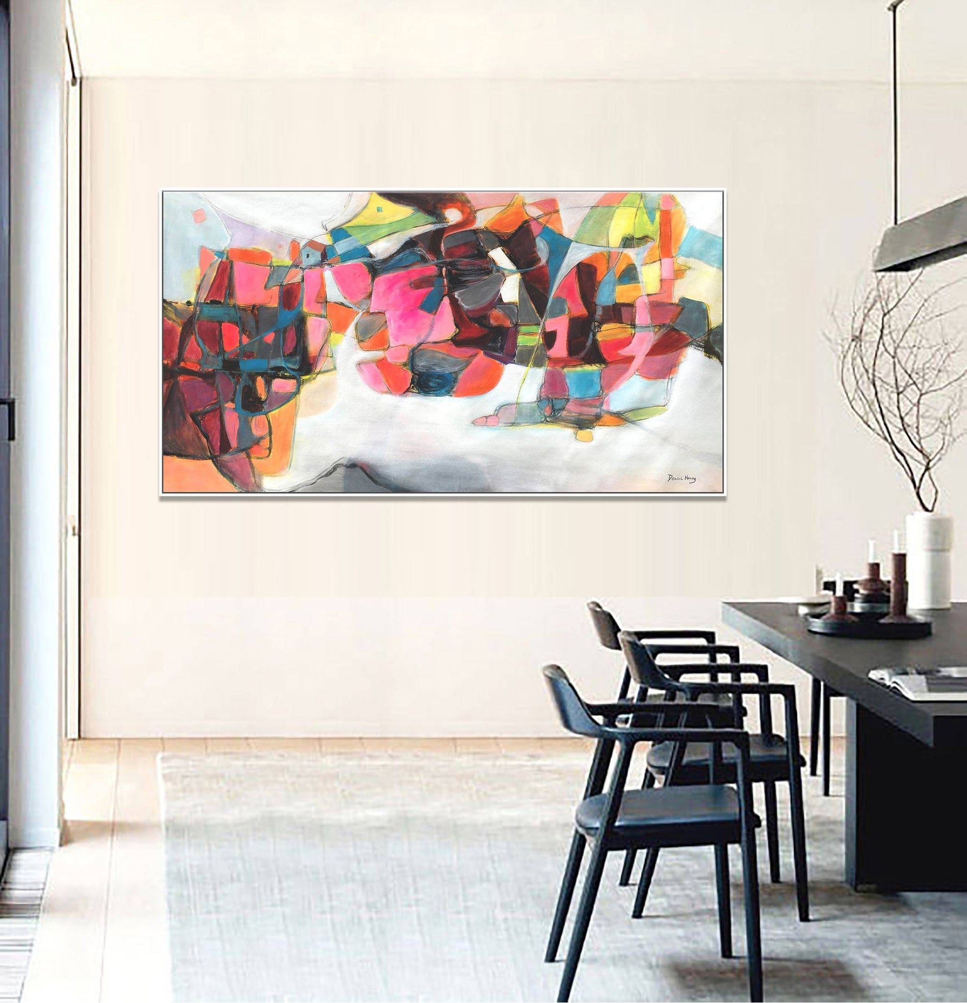 Abstract Wall Art, Contemporary Painting, Abstract Art, Large Painting, Abstract Canvas Painting, Kitchen Art, Original Abstract Art