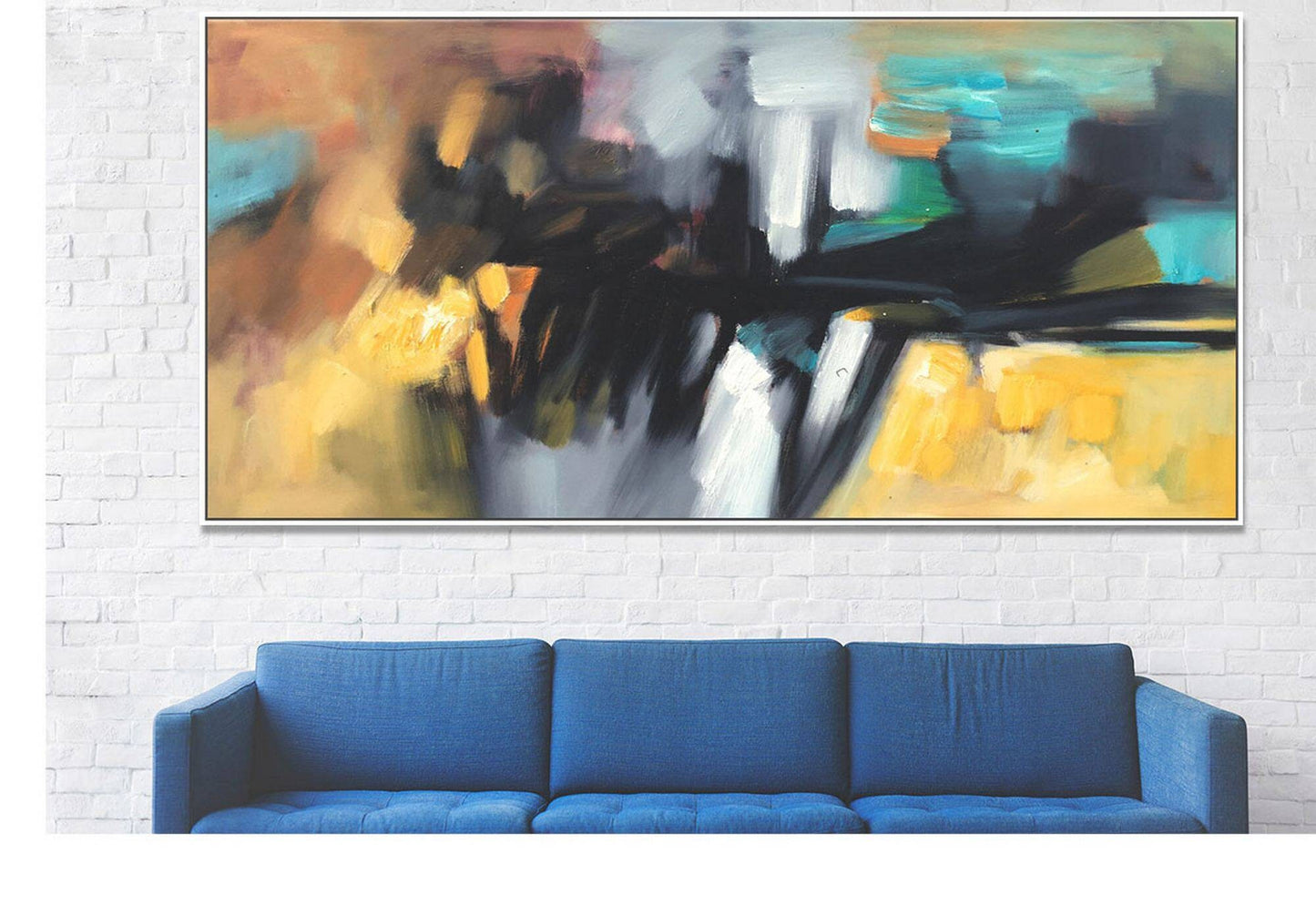 Original Painting, Kitchen Decor, Large Canvas Art, Modern Painting, Canvas Painting, Large Canvas Wall Art, Abstract Painting