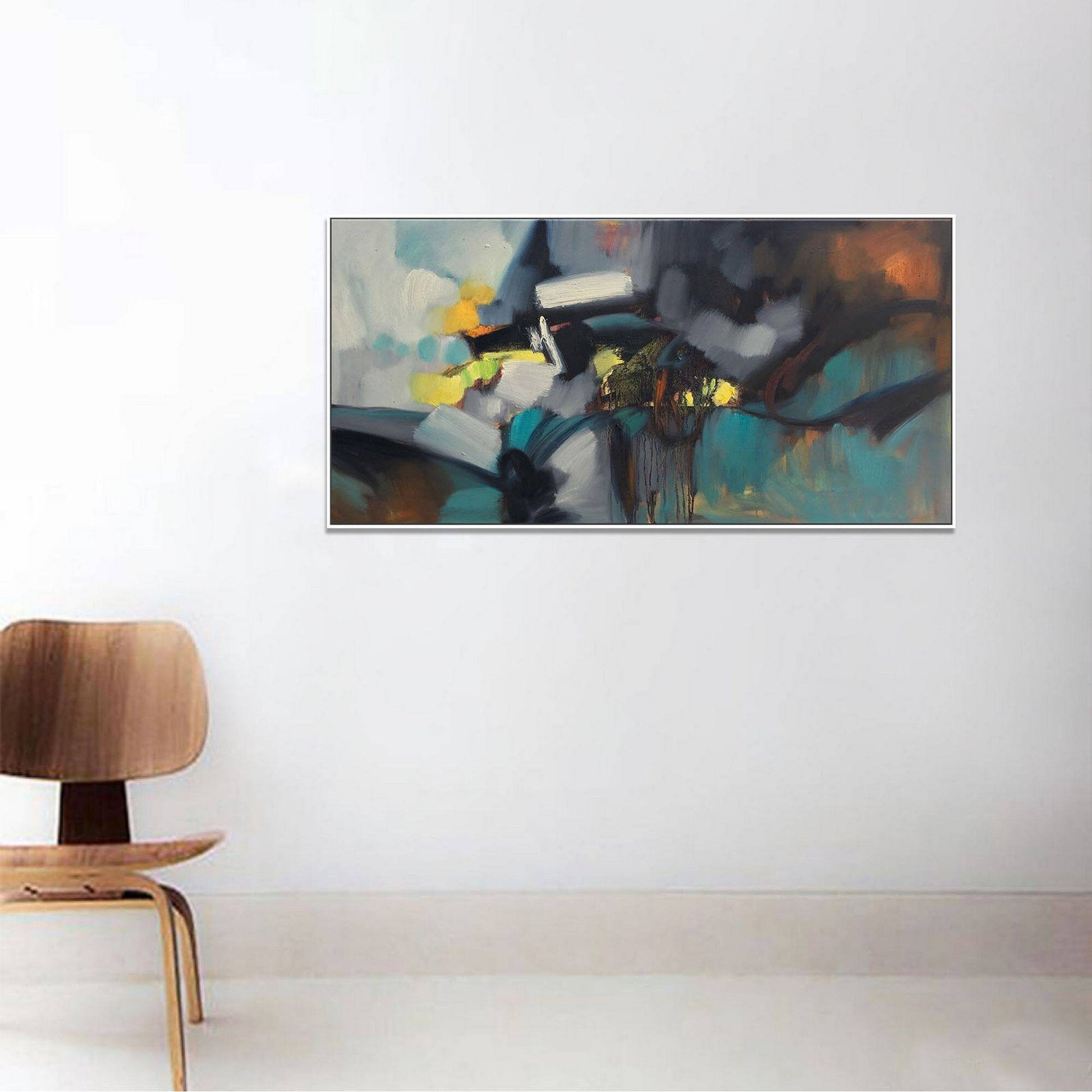 Abstract Oil Painting, Canvas Art, Dorm Decor Canvas Art, Original Artwork, Modern Painting, Abstract Wall Art, Large Oil Painting