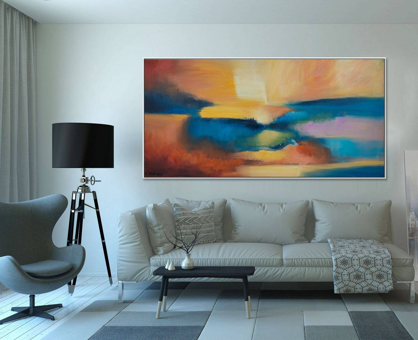 Original Abstract Painting, Canvas Art, Modern Art, Large Canvas Art, Oil Painting Abstract, Bathroom Wall Art, Abstract Wall Art