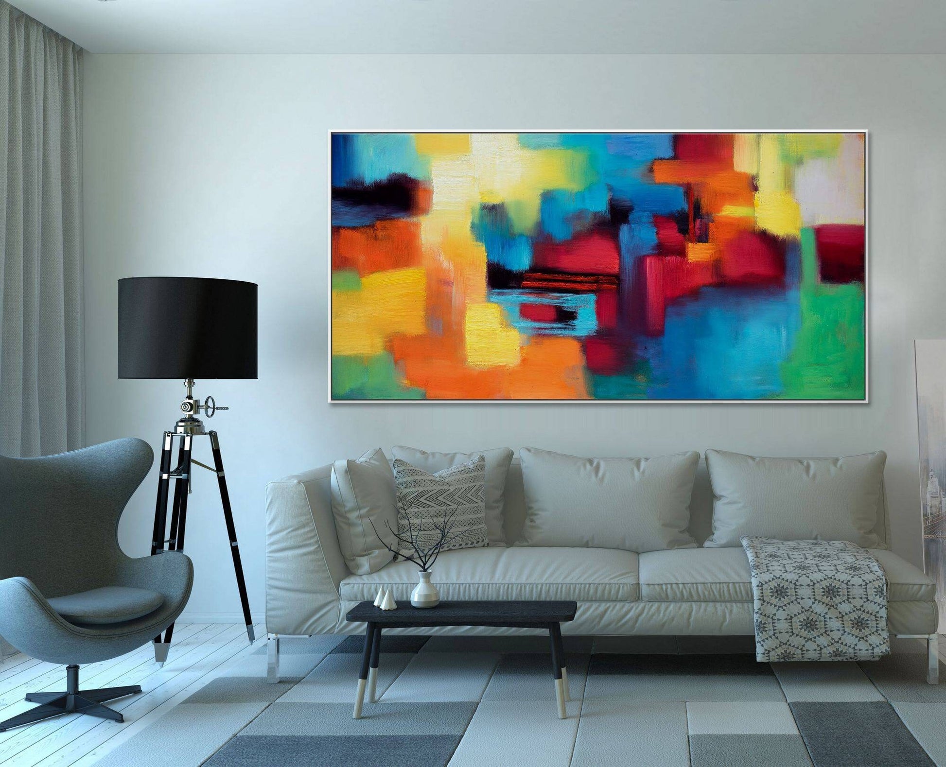 Original Abstract Art, Modern Wall Art Abstract Oil Painting, Modern Art, Large Painting, Abstract Canvas Art, Abstract Wall Art