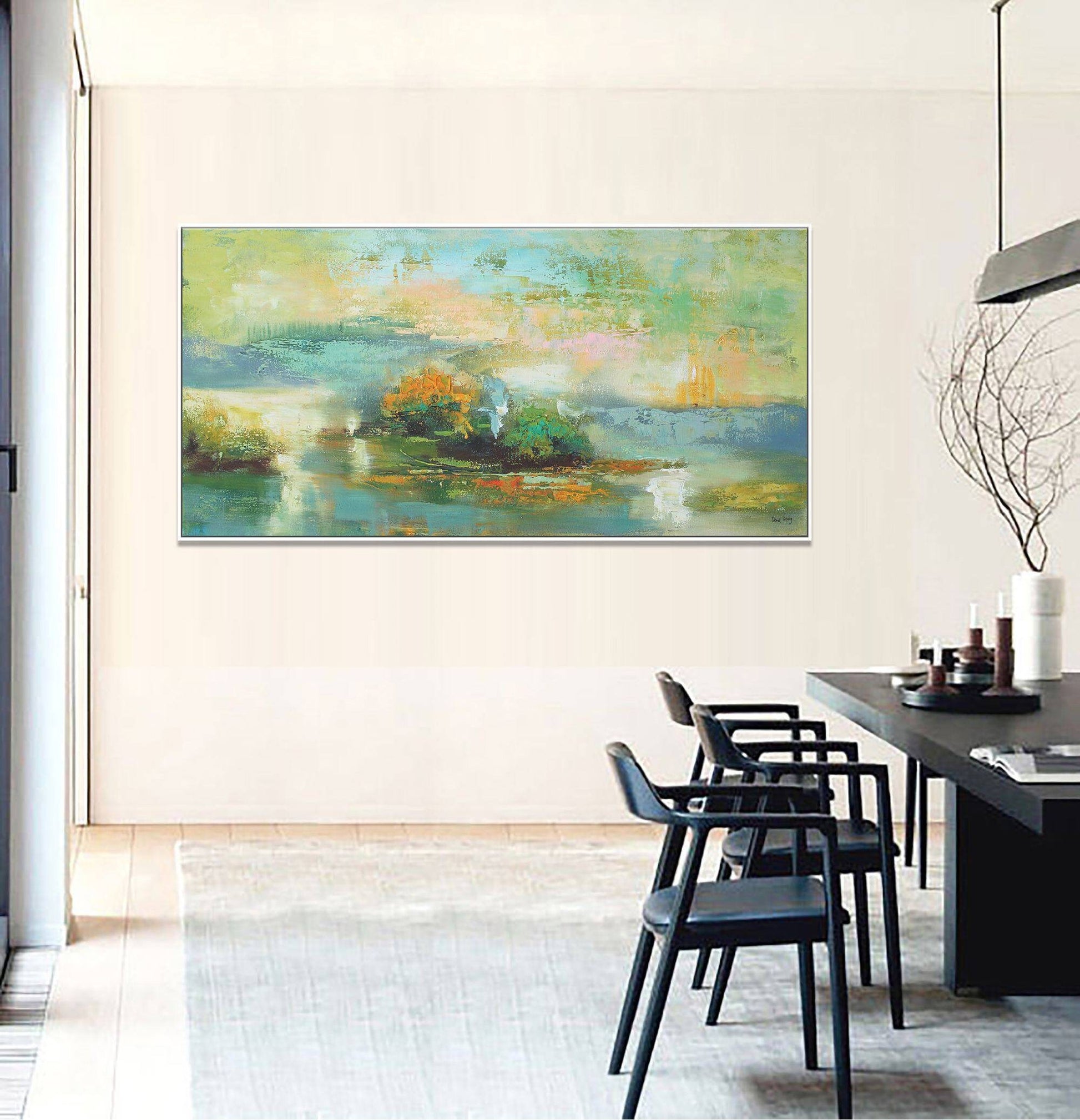 Abstract Canvas Painting, Abstract Landcape Oil, Abstract Painting, Large Abstract Painting, Original Oil Painting, Modern Painting