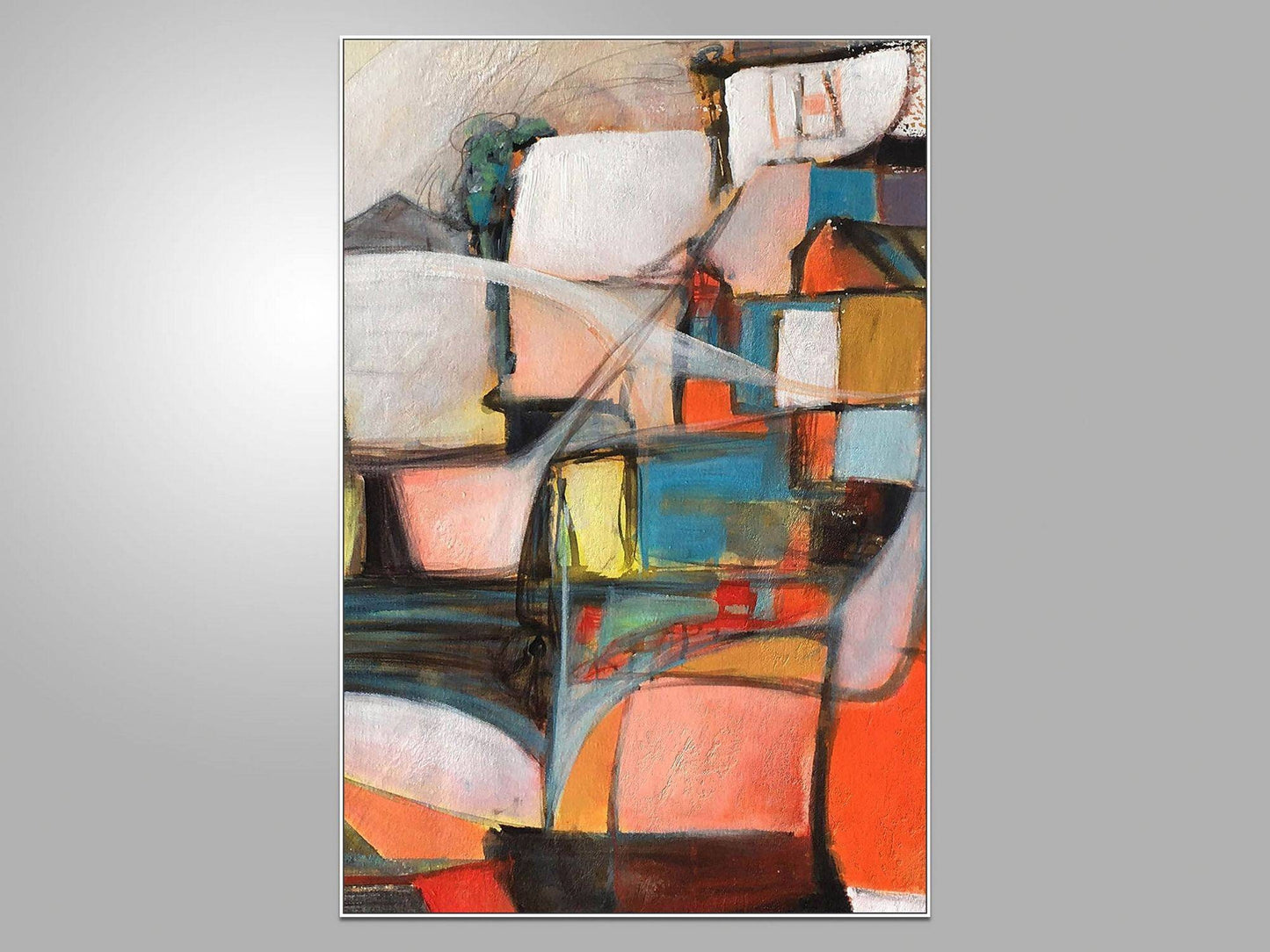 Contemporary Art, Large Abstract Painting, Large Wall Art, Kitchen Wall Decor, Oil Painting Abstract, Abstract Canvas Art, Original Art