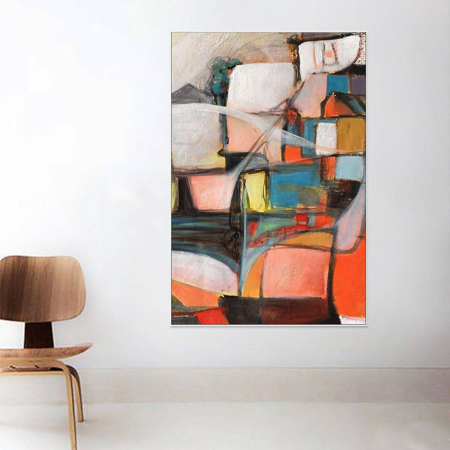 Contemporary Art, Large Abstract Painting, Large Wall Art, Kitchen Wall Decor, Oil Painting Abstract, Abstract Canvas Art, Original Art