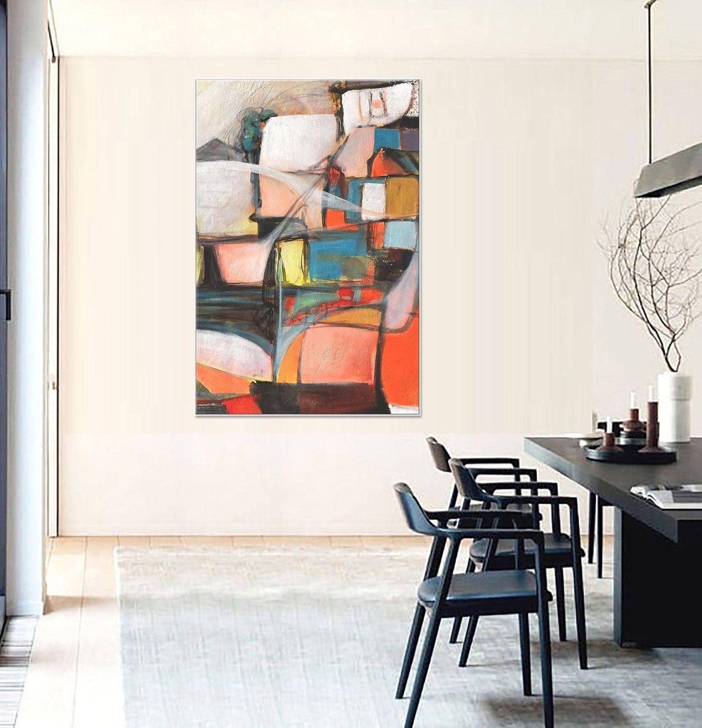 Contemporary Art, Large Abstract Painting, Large Wall Art, Kitchen Wall Decor, Oil Painting Abstract, Abstract Canvas Art, Original Art