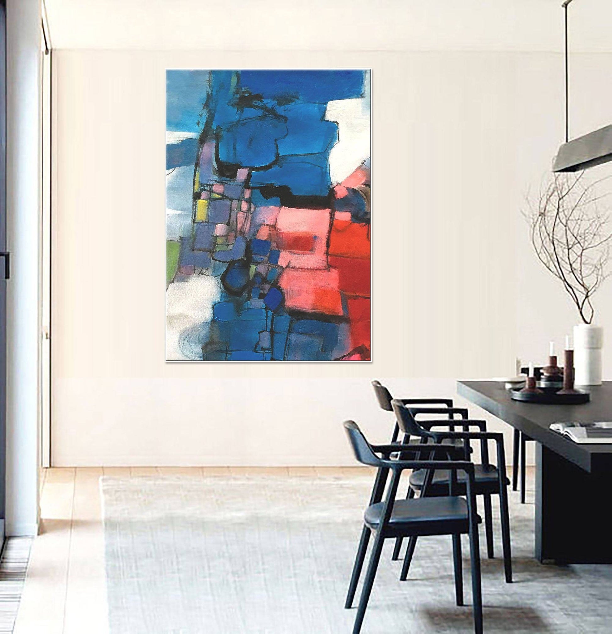 Oil Painting Abstract Canvas Painting, Modern Art, Wall Art, Abstract Art, Large Oil Painting, Original Abstract Art, Bathroom Art