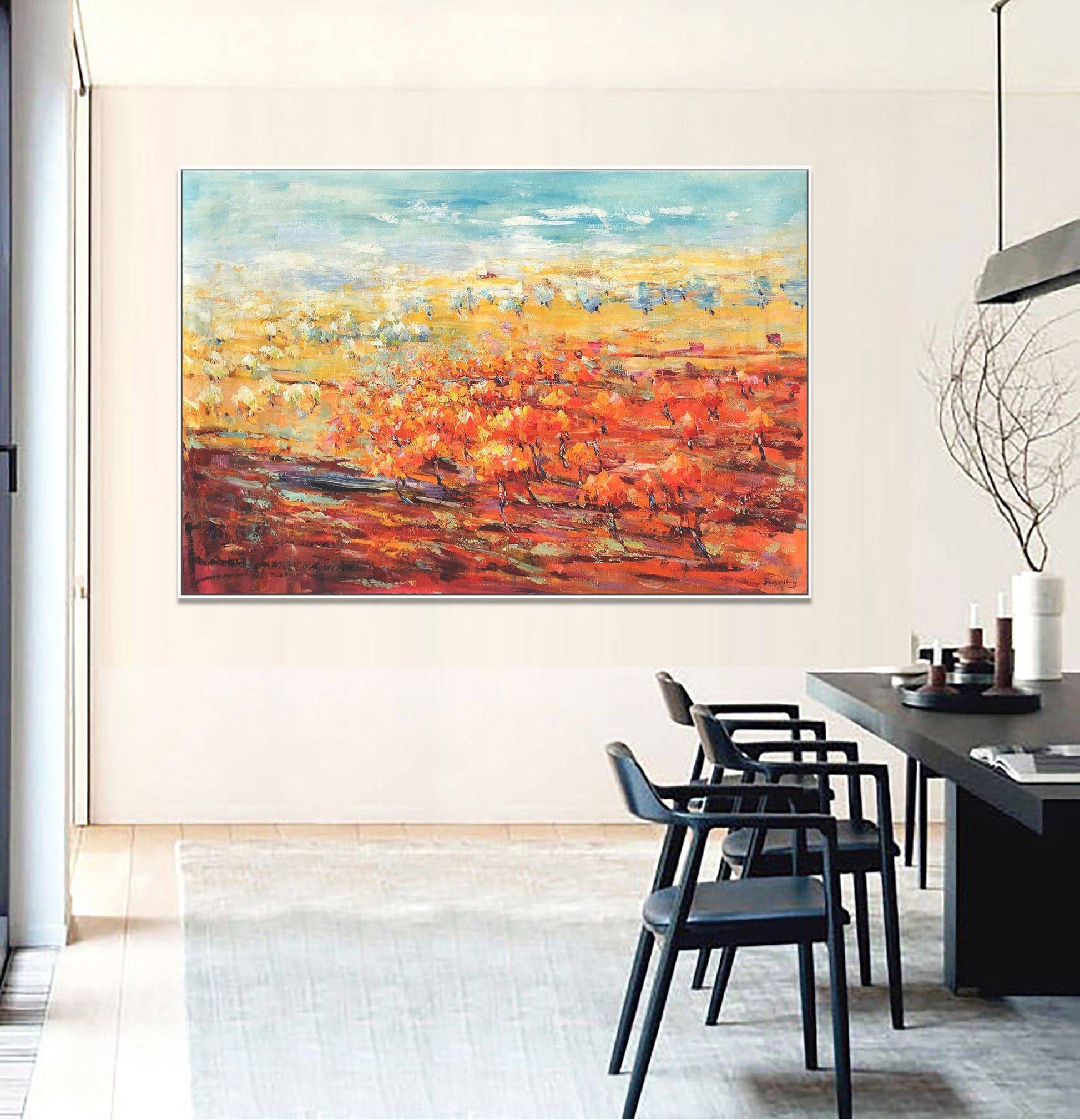 Abstract Canvas Art, Large Oil Painting, Abstract, Large Abstract Art, Contemporary Art, Master Bedroom Decor, Original Landcape Painting