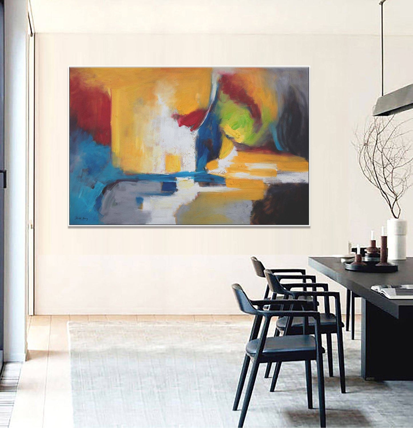 Painting Abstract, Bathroom Art, Coffee Wall Art, Original Abstract Painting, Modern Painting, Canvas Art, Large Art, Abstract Oil Painting