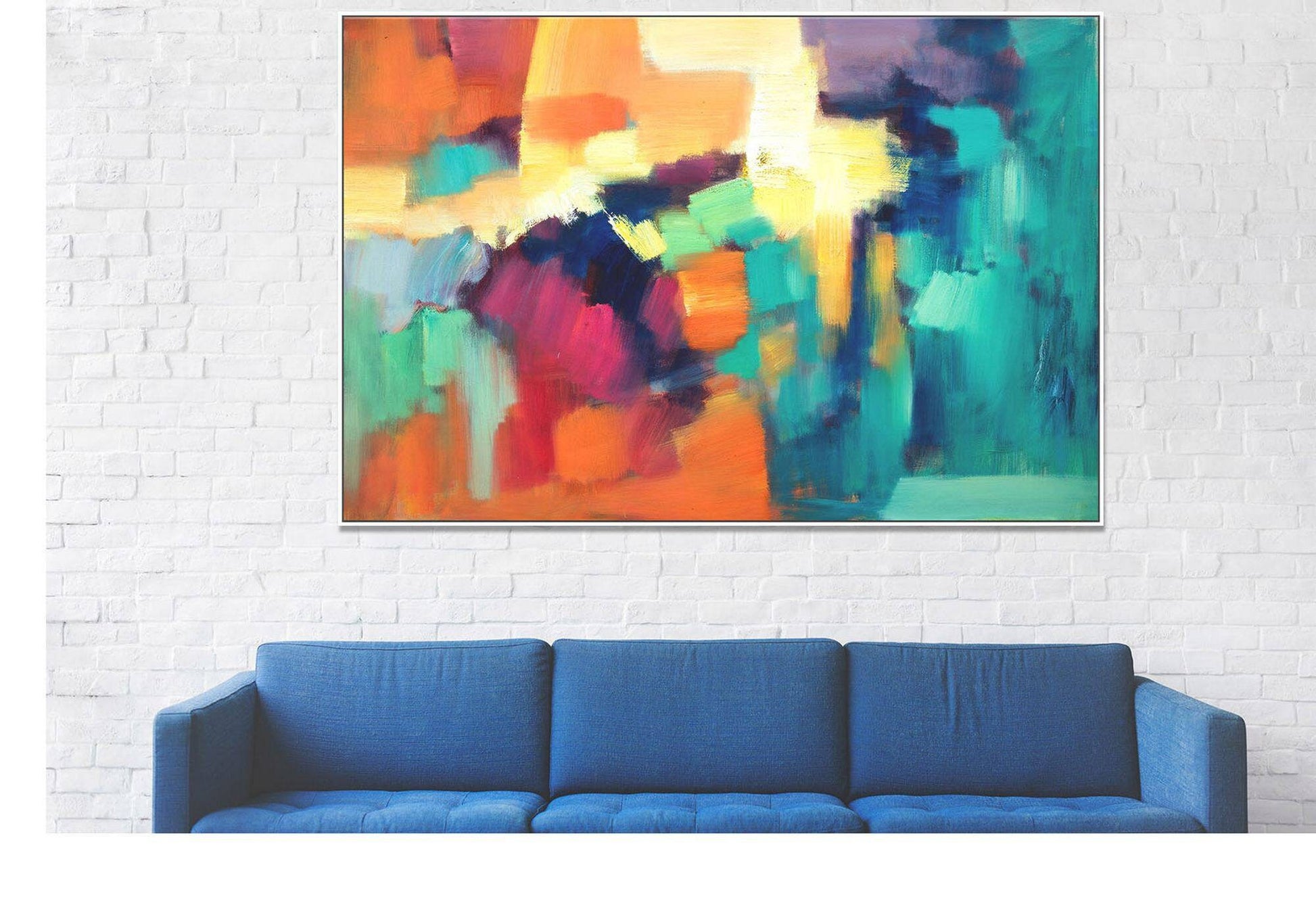 Wall Decor, Painting Abstract, Modern Art, Rustic Kitchen Decor, Canvas Art, Large Abstract Art, Original Oil Painting, Abstract Wall Art