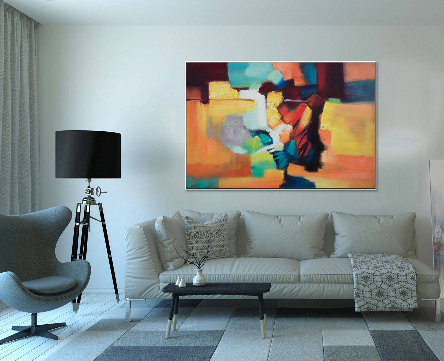 Canvas Art, Oil Painting Original, Modern Wall Art, Large Painting, Modern Painting, Abstract Oil Painting, Dorm Decor Canvas Art