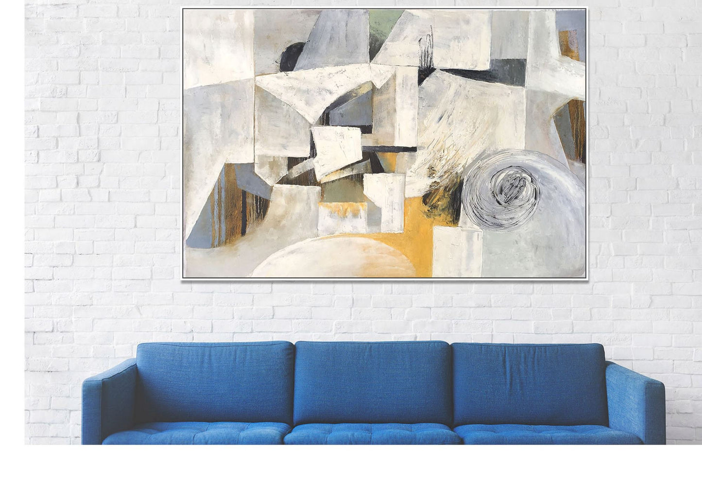 Abstract Canvas Painting, Contemporary Painting, Original Abstract Painting, Bathroom Wall Decor, Large Wall Art, Abstract Oil Painting