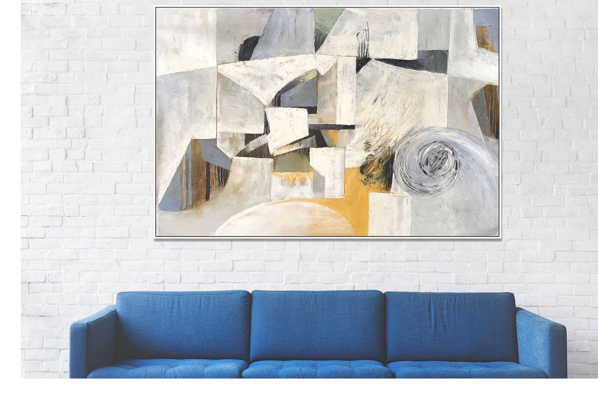 Abstract Canvas Painting, Contemporary Painting, Original Abstract Painting, Bathroom Wall Decor, Large Wall Art, Abstract Oil Painting