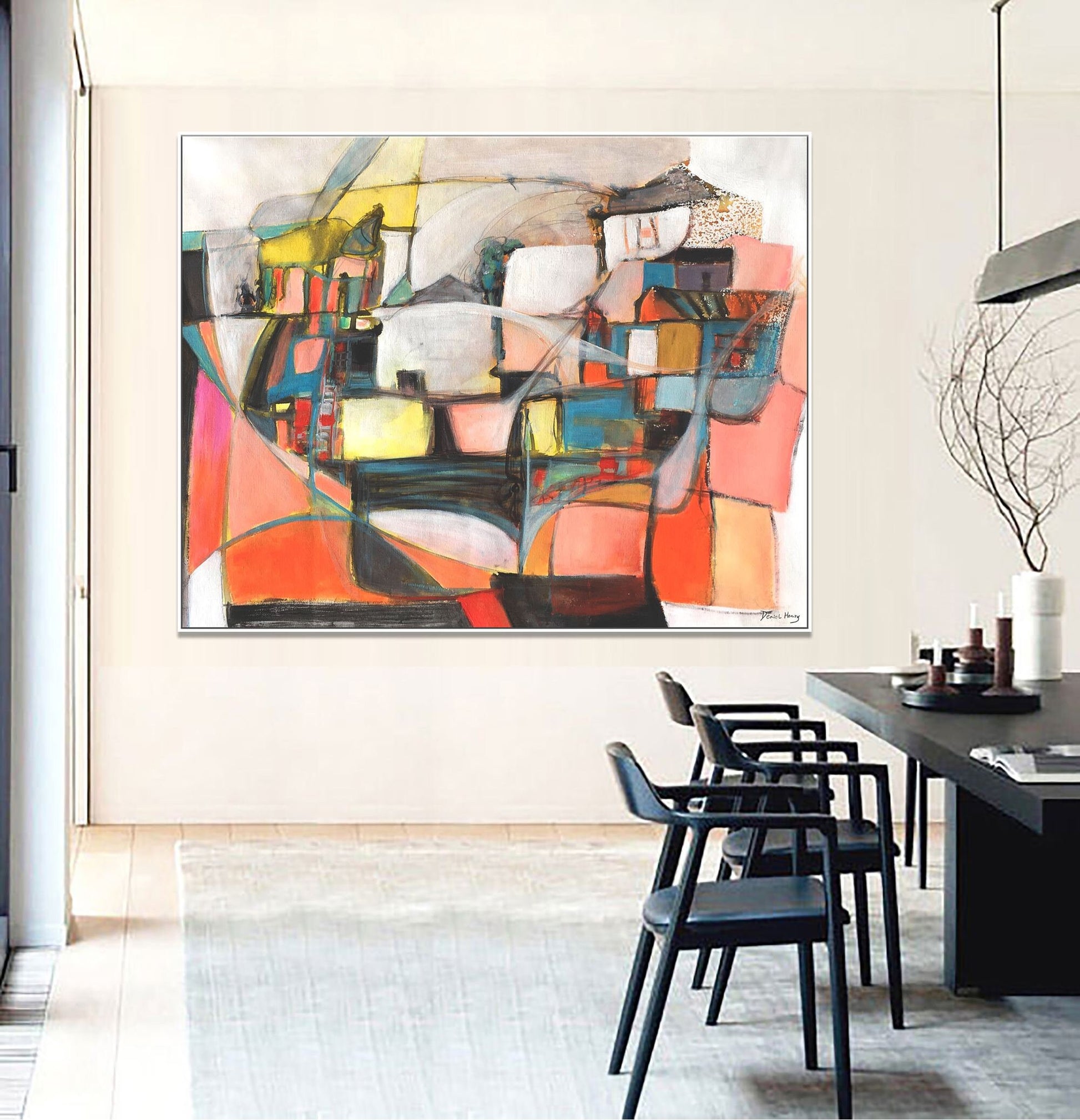 Large Canvas Art Abstract Oil Painting, Canvas Wall Art, Oil Painting Abstract, Abstract Canvas Painting, Original Painting, Modern Painting