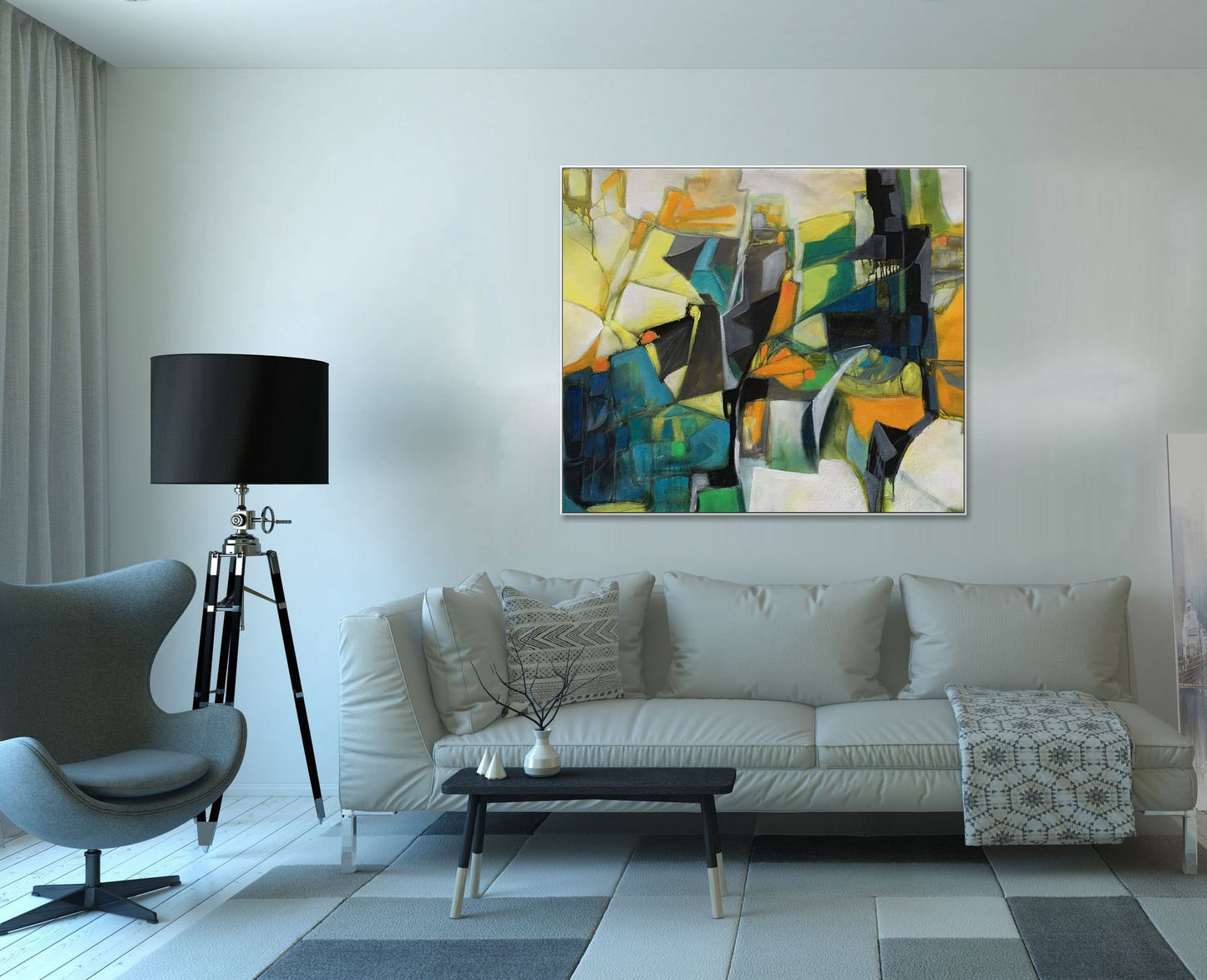 Abstract Oil Painting, Abstract Canvas Art, Wall Decor, Original Abstract Art, Living Room Art, Modern Painting, Abstract Art Large Painting