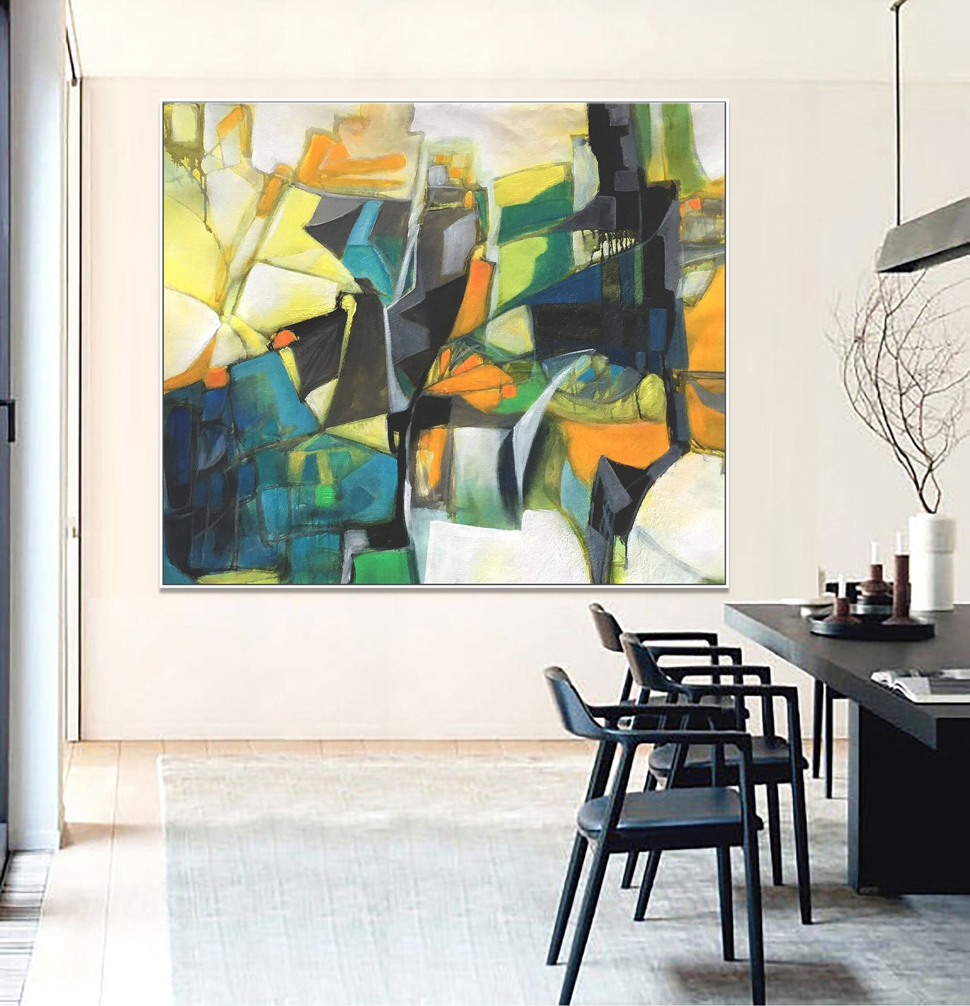 Abstract Oil Painting, Abstract Canvas Art, Wall Decor, Original Abstract Art, Living Room Art, Modern Painting, Abstract Art Large Painting