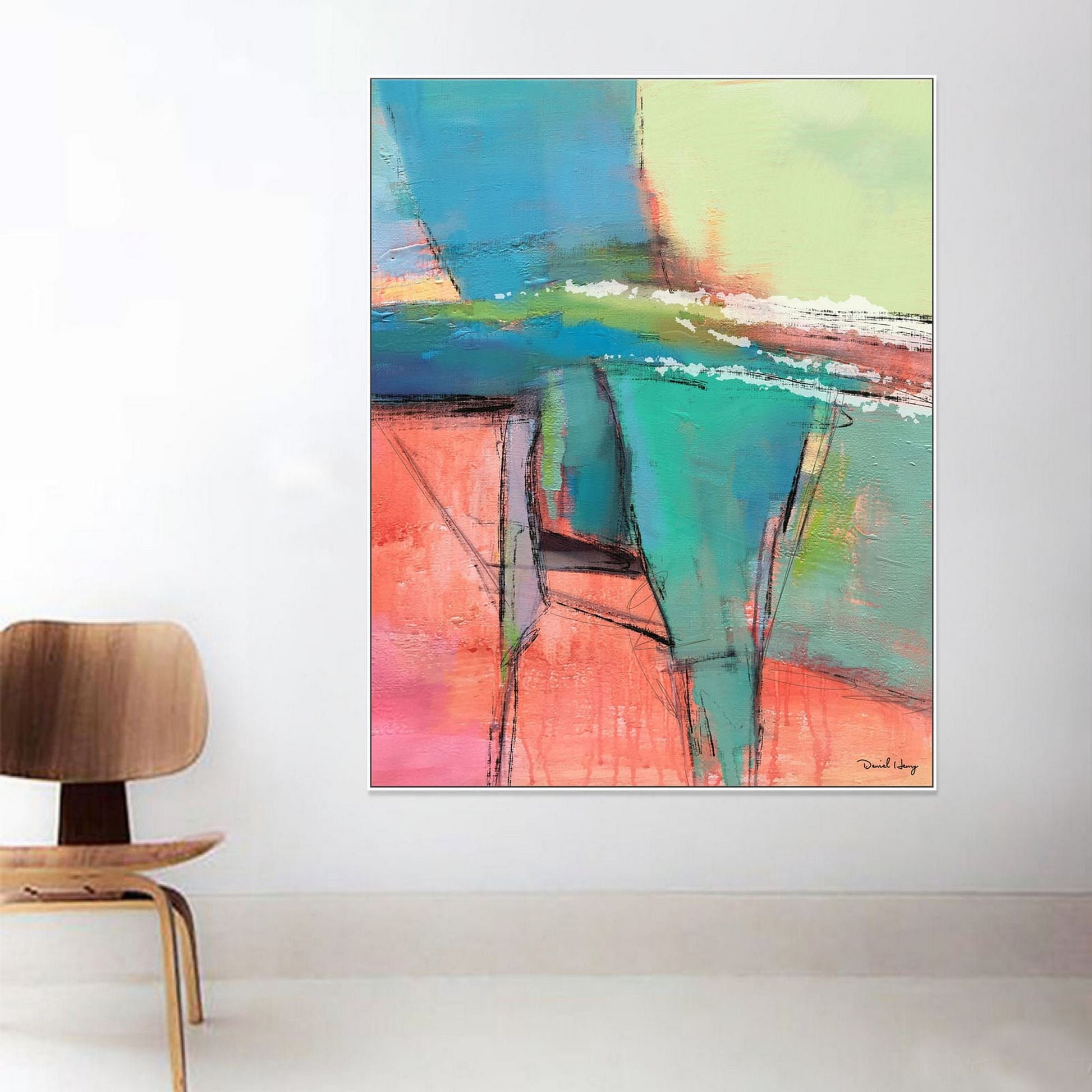 Abstract Oil Painting, Original Artwork, Canvas Painting, Large Wall Art Painting, Large Canvas Art, Kitchen Wall Art, Contemporary Art