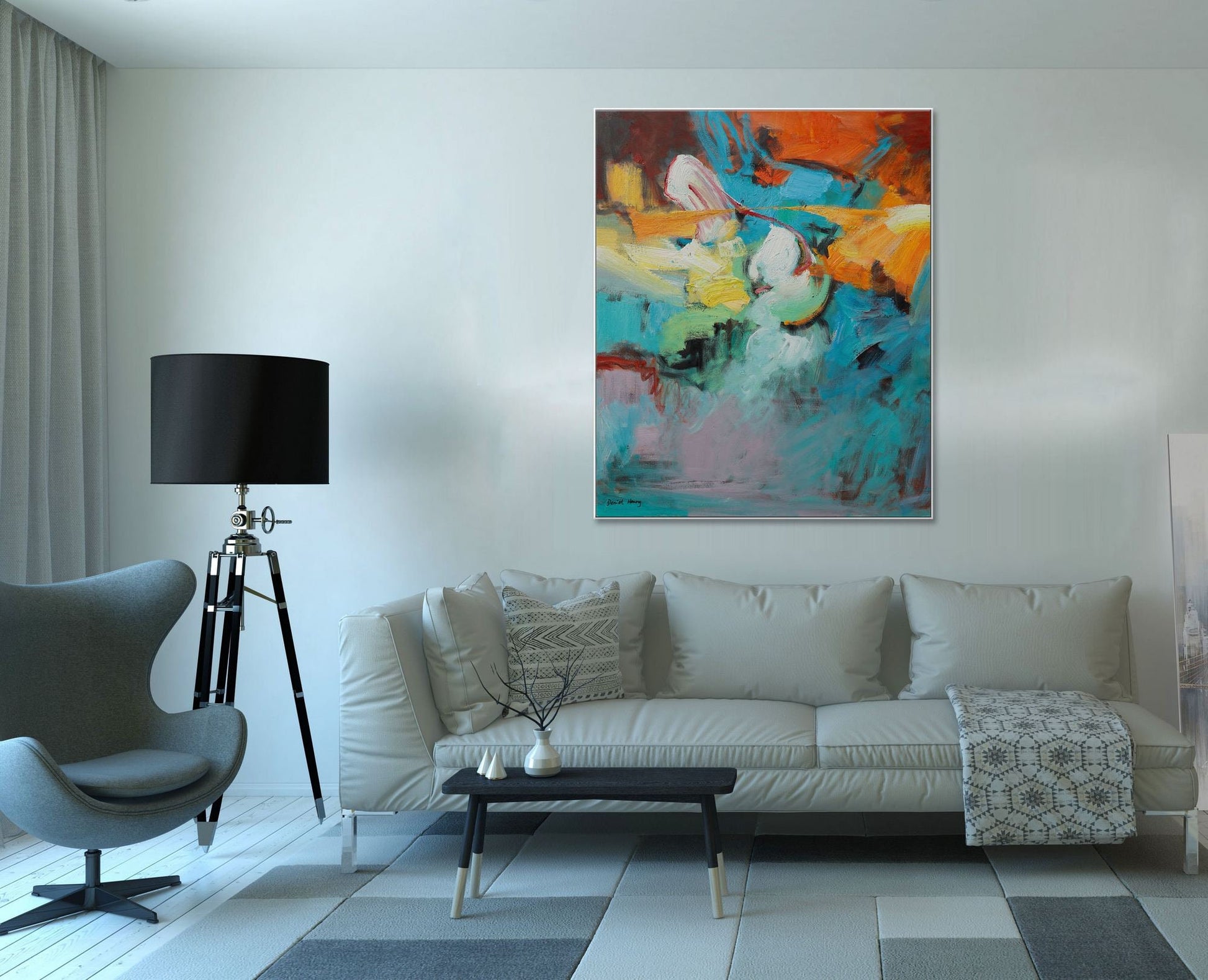 Abstract Oil Painting, Modern Art, Abstract Canvas Art, Large Wall Art Canvas, Original Abstract Painting, Large Abstract Painting