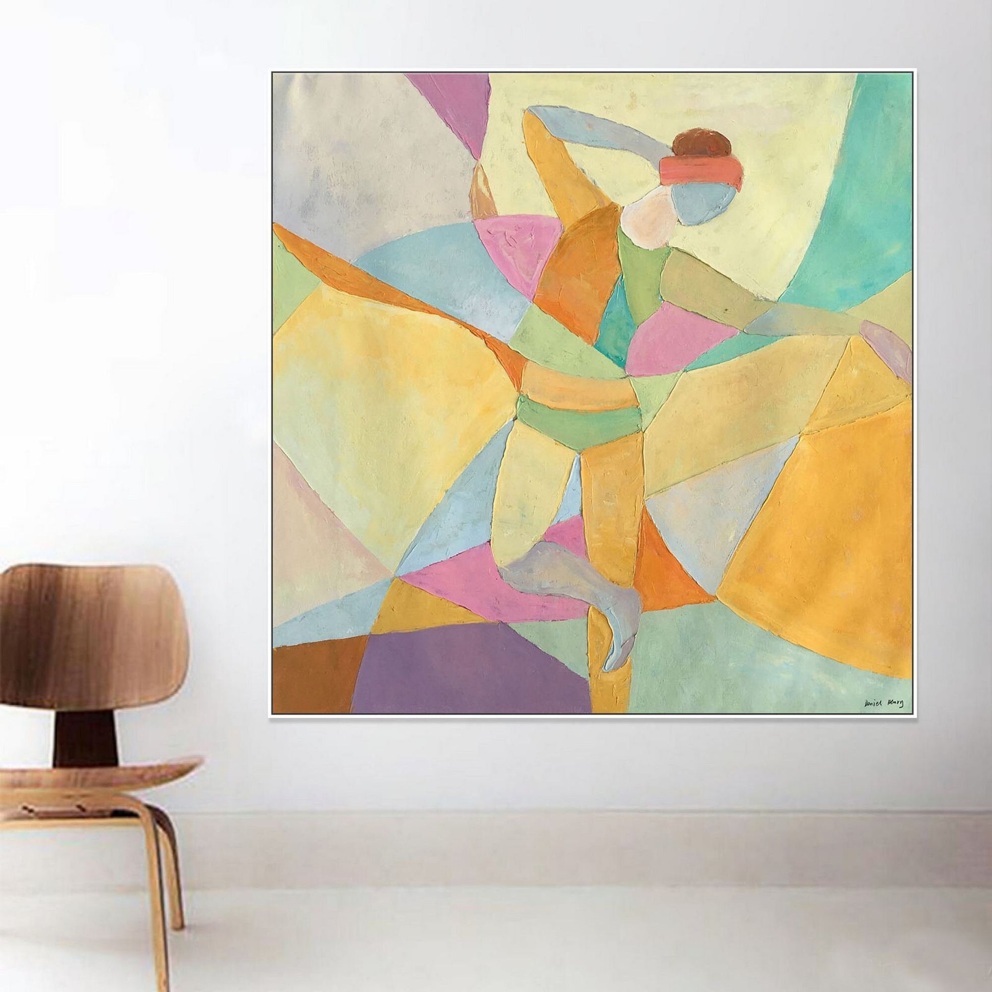 Oil Painting Abstract, Original Abstract Painting, Painting Abstract Dancer, Modern Painting, Living Room Art, Large Oil Painting