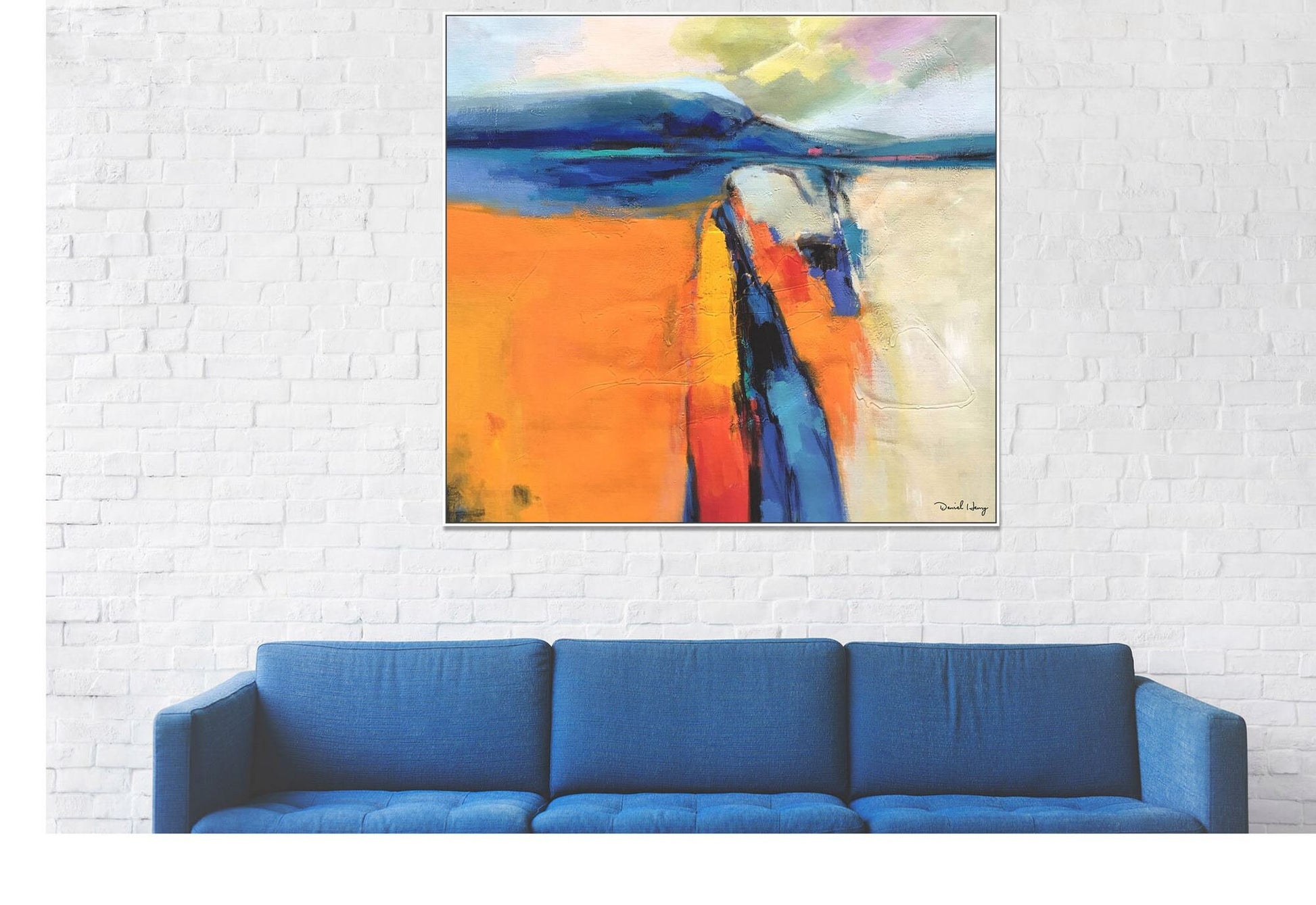 Minimalist Abstract Oil Painting, Contemporary Art, Canvas Wall Art, Canvas Art, Large Abstract Art, Kitchen Wall Decor, Original Painting