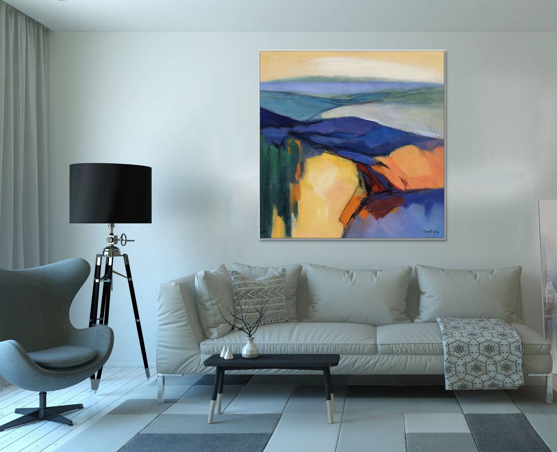 Oil Painting Abstract Minimalism, Contemporary Art, Canvas Art, Original Artwork, Contemporary Wall Art, Large Art, Living Room Art