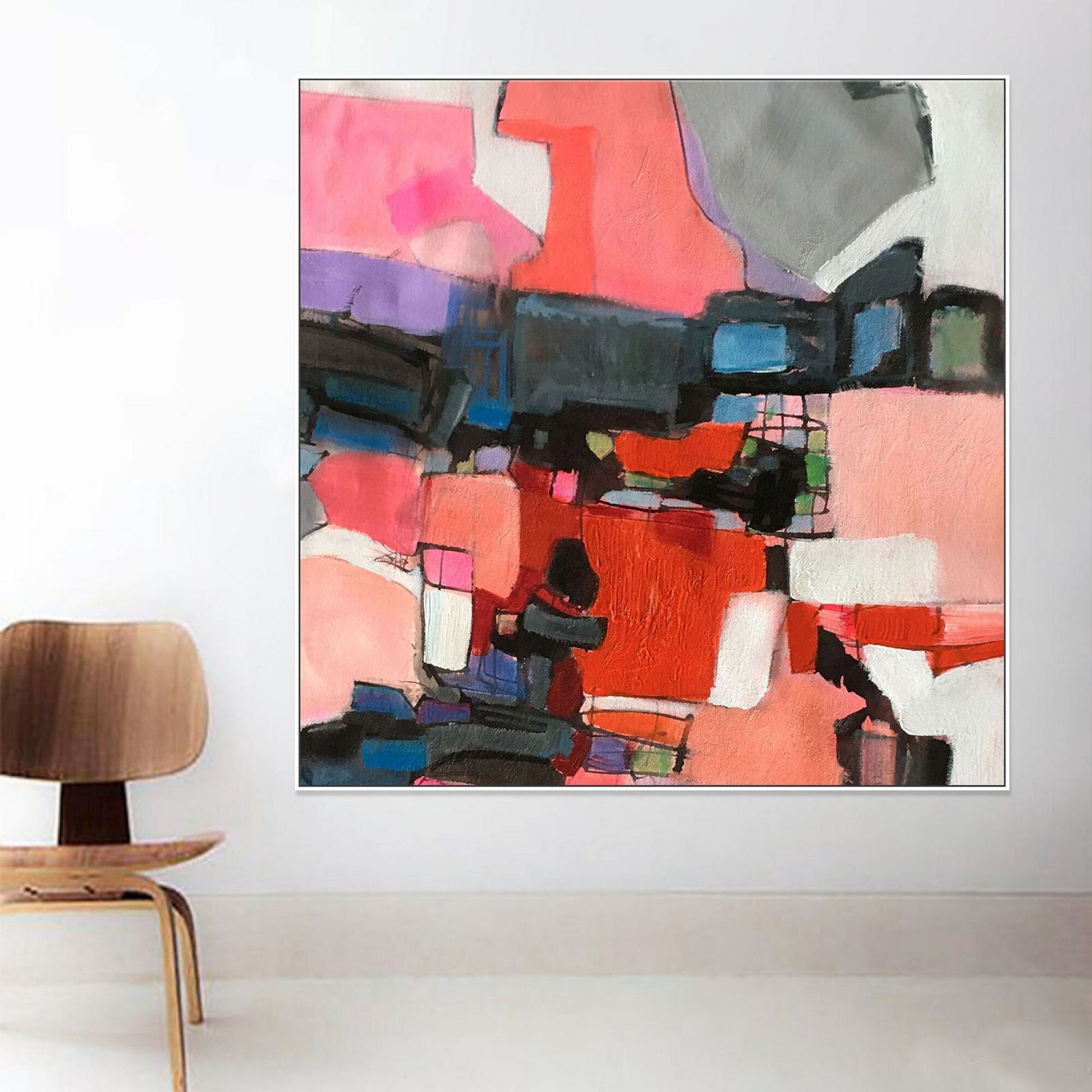 Oil Painting Abstract, Original Art, Rustic Kitchen Decor, Large Painting, Canvas Art, Abstract Painting, Contemporary Painting, Wall Art