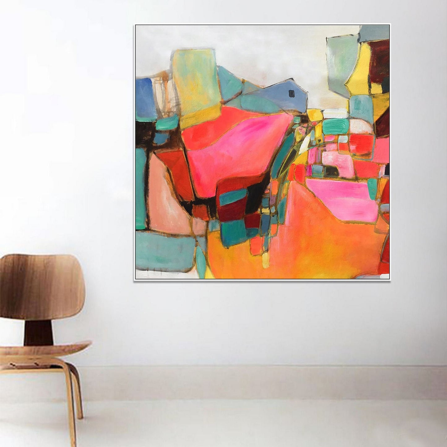 Abstract Oil Painting, Modern Art, Large Canvas Painting, Contemporary Wall Art, Original Abstract Art, Canvas Art, Wall Decor, Abstract Art