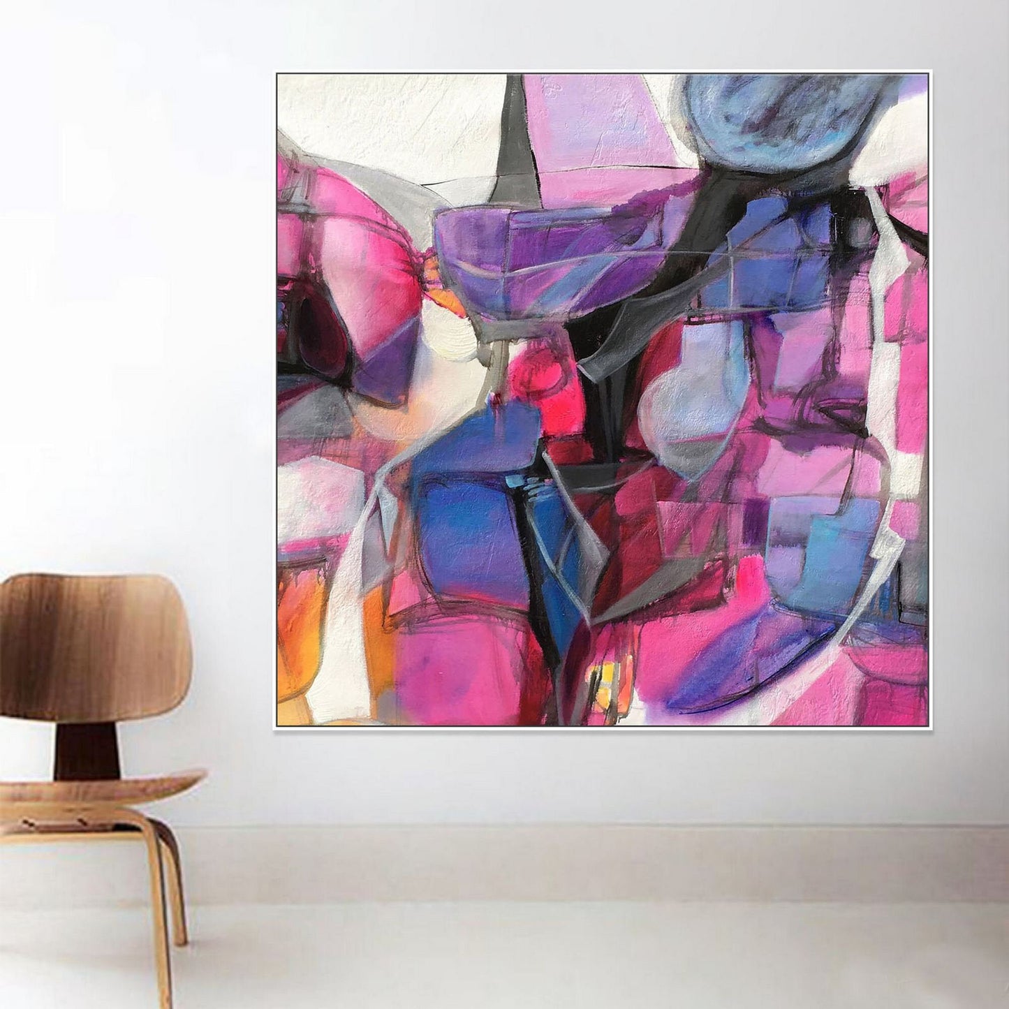 Abstract Oil Painting, Abstract Painting, Large Abstract Painting, Contemporary Art, Kitchen Decor, Wall Hanging, Abstract Canvas Art