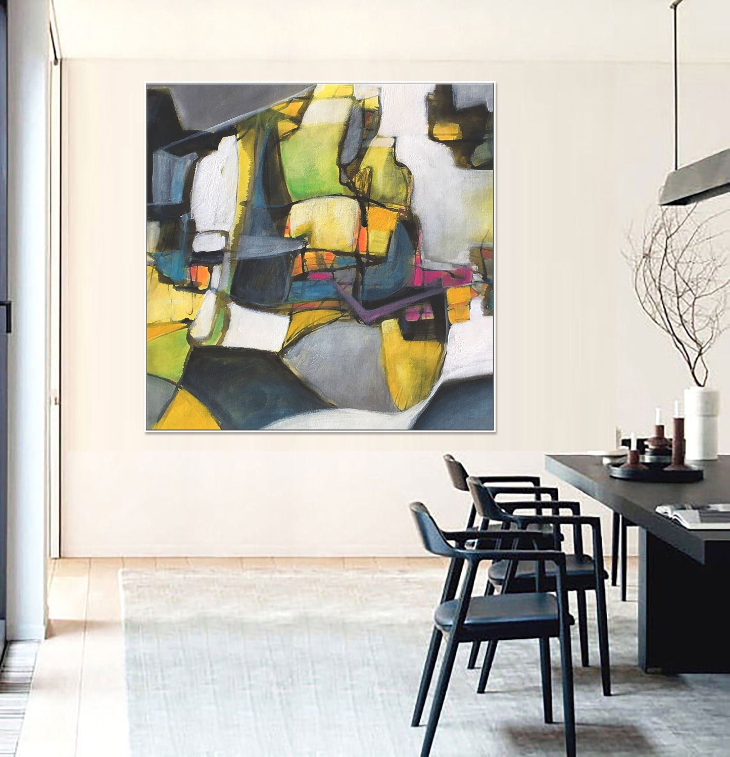 Oil Painting Abstract, Canvas Painting, Kitchen Decor, Modern Painting, Large Wall Decor, Large Canvas Painting, Original Abstract Art