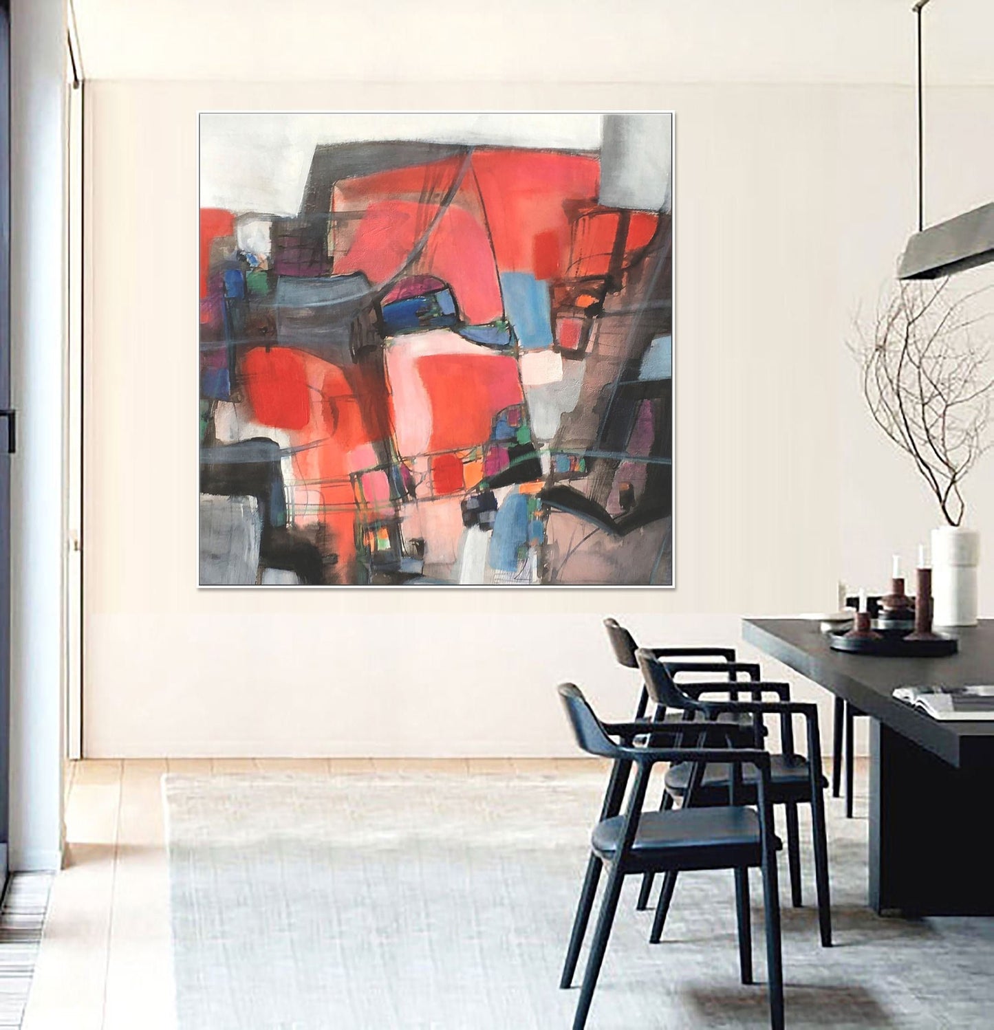 Oil Painting Abstract, Abstract Art, Canvas Painting, Large Painting, Modern Painting, Original Painting, Wall Hanging, Kitchen Wall Art