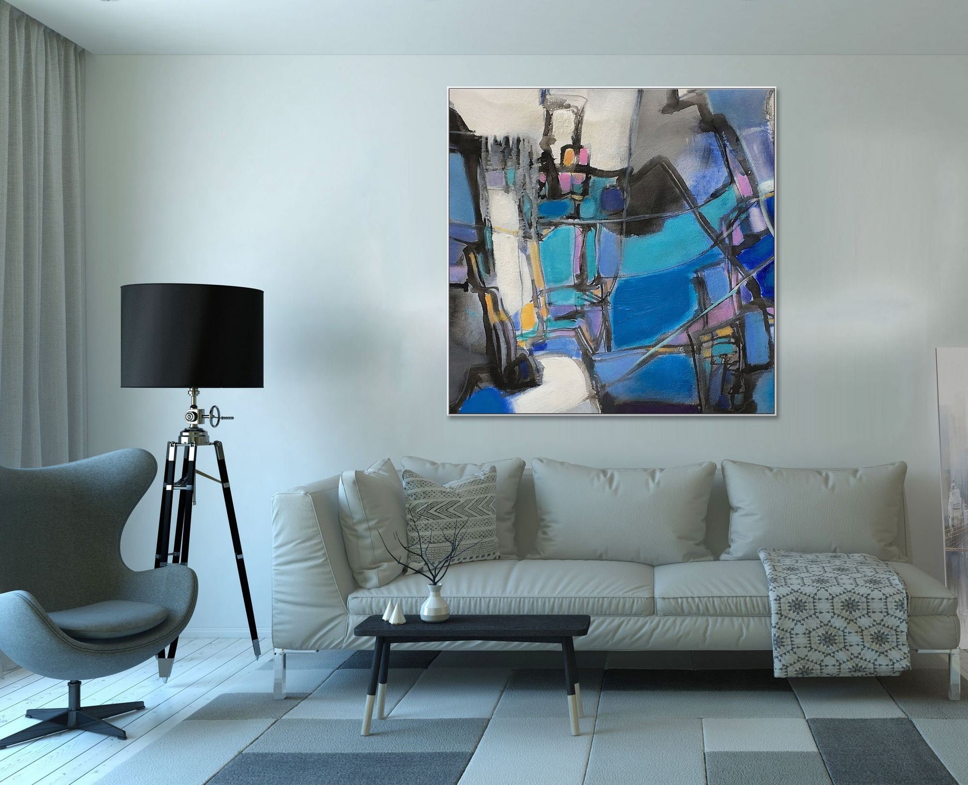 Abstract Oil Painting, Contemporary Art, Oil Painting Original, Large Art, Modern Wall Art, Canvas Art, Bedroom Decor, Abstract Oil Painting