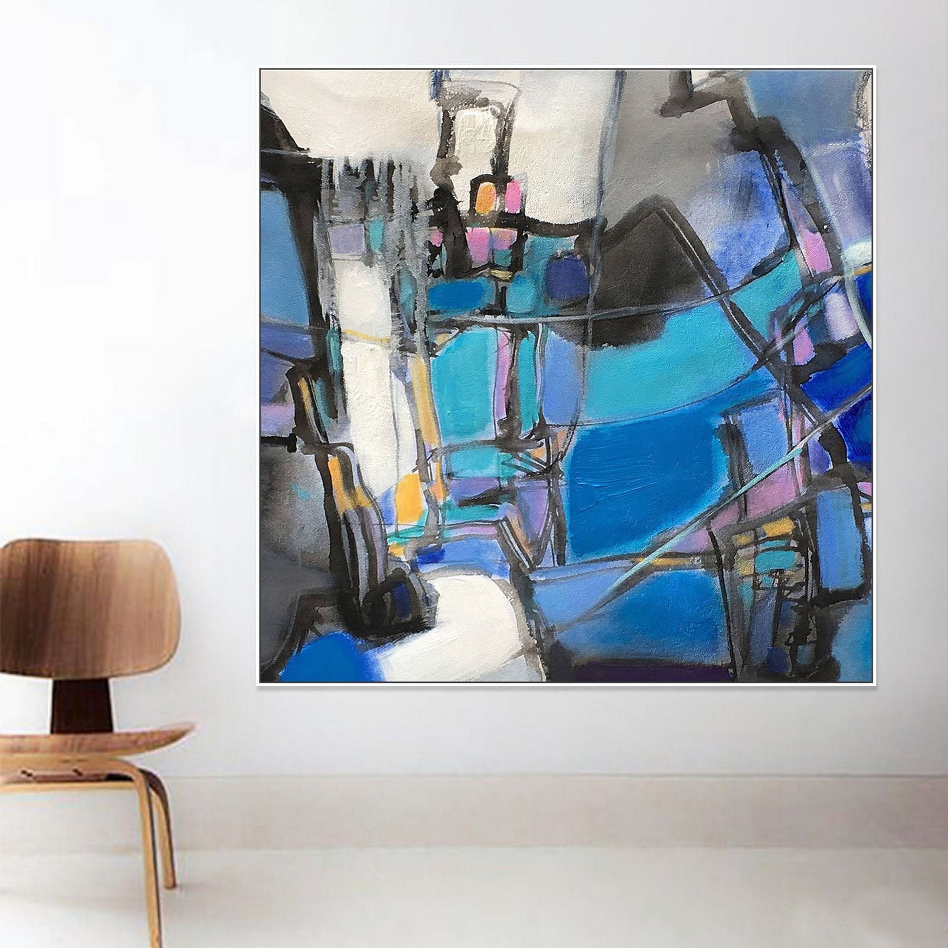 Abstract Oil Painting, Contemporary Art, Oil Painting Original, Large Art, Modern Wall Art, Canvas Art, Bedroom Decor, Abstract Oil Painting