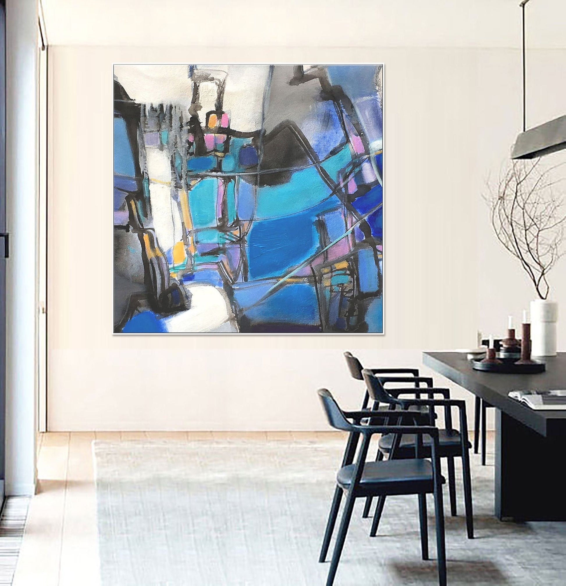 Abstract Oil Painting, Contemporary Art, Oil Painting Original, Large Art, Modern Wall Art, Canvas Art, Bedroom Decor, Abstract Oil Painting