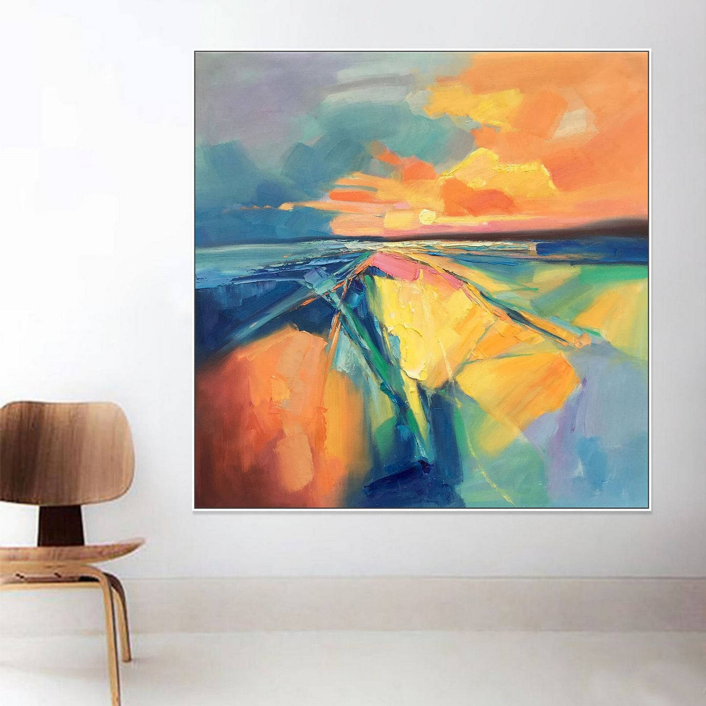 Oil Painting Abstract Landscape, Contemporary Painting, Original Painting, Painting Abstract, Abstract Canvas Art, Large Abstract Painting