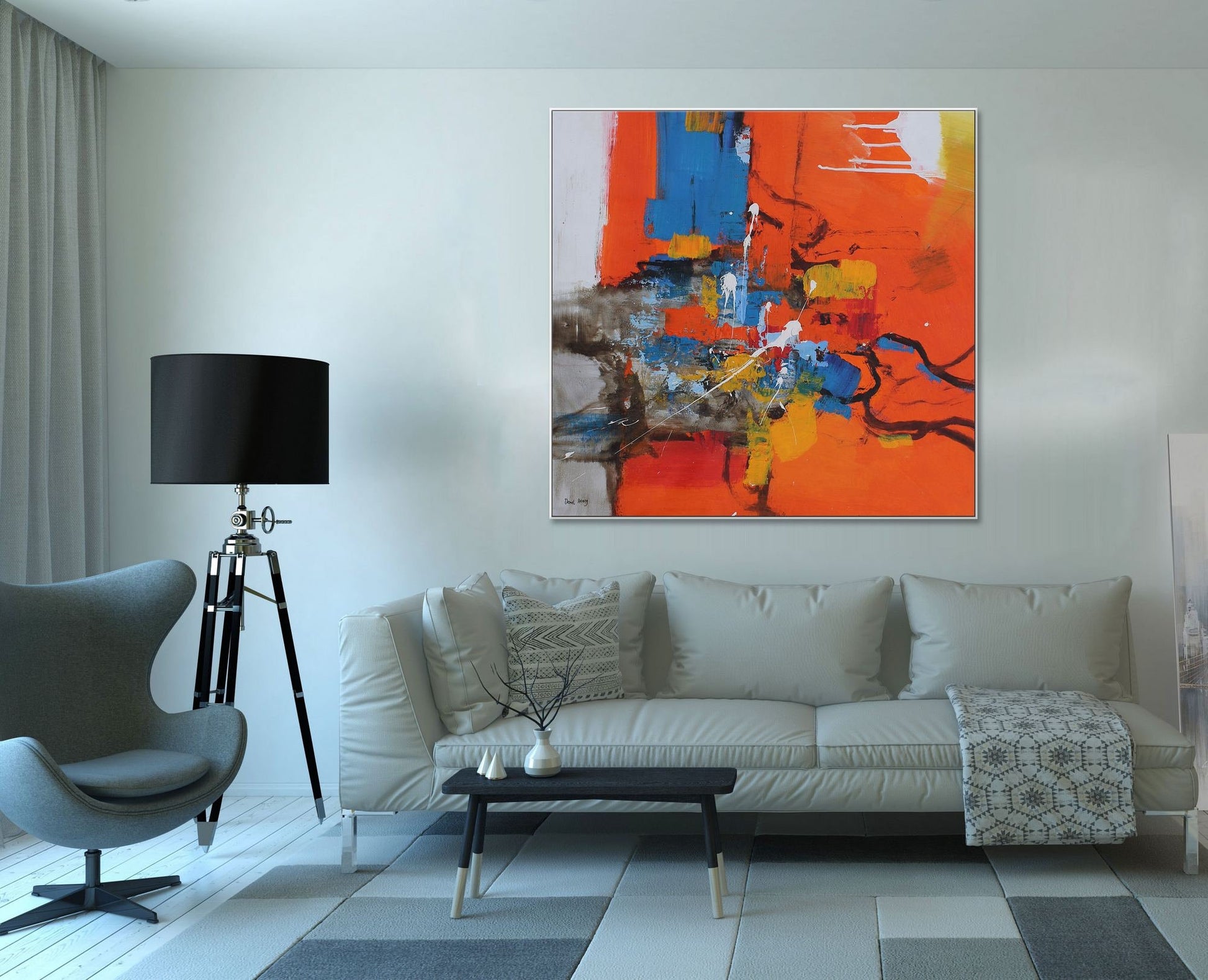 Abstract Oil Painting, Original Abstract Painting, Canvas Art, Wall Hanging, Master Bedroom Decor Painting Abstract, Large Abstract Painting