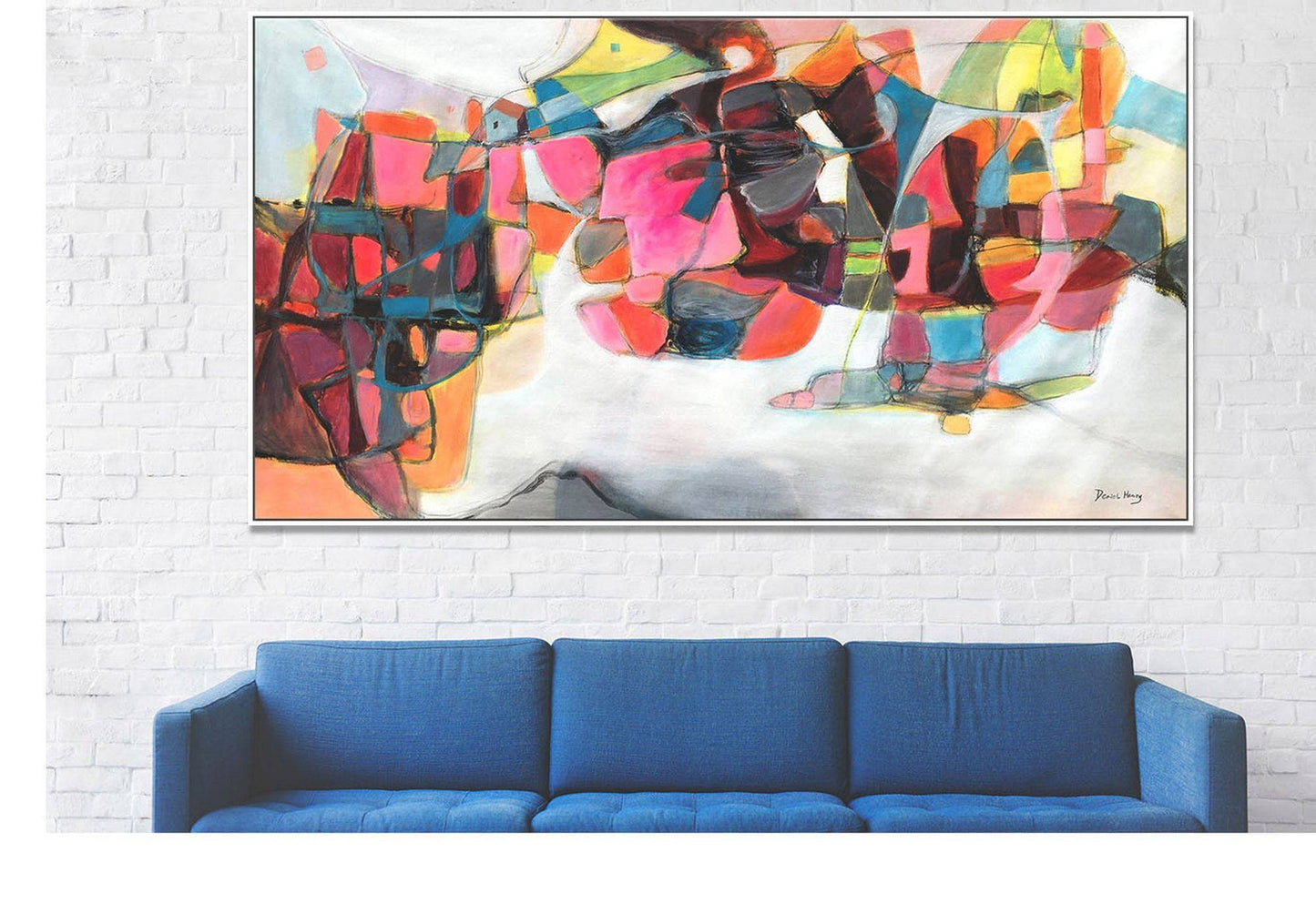 Abstract Wall Art, Contemporary Painting, Abstract Art, Large Painting, Abstract Canvas Painting, Kitchen Art, Original Abstract Art