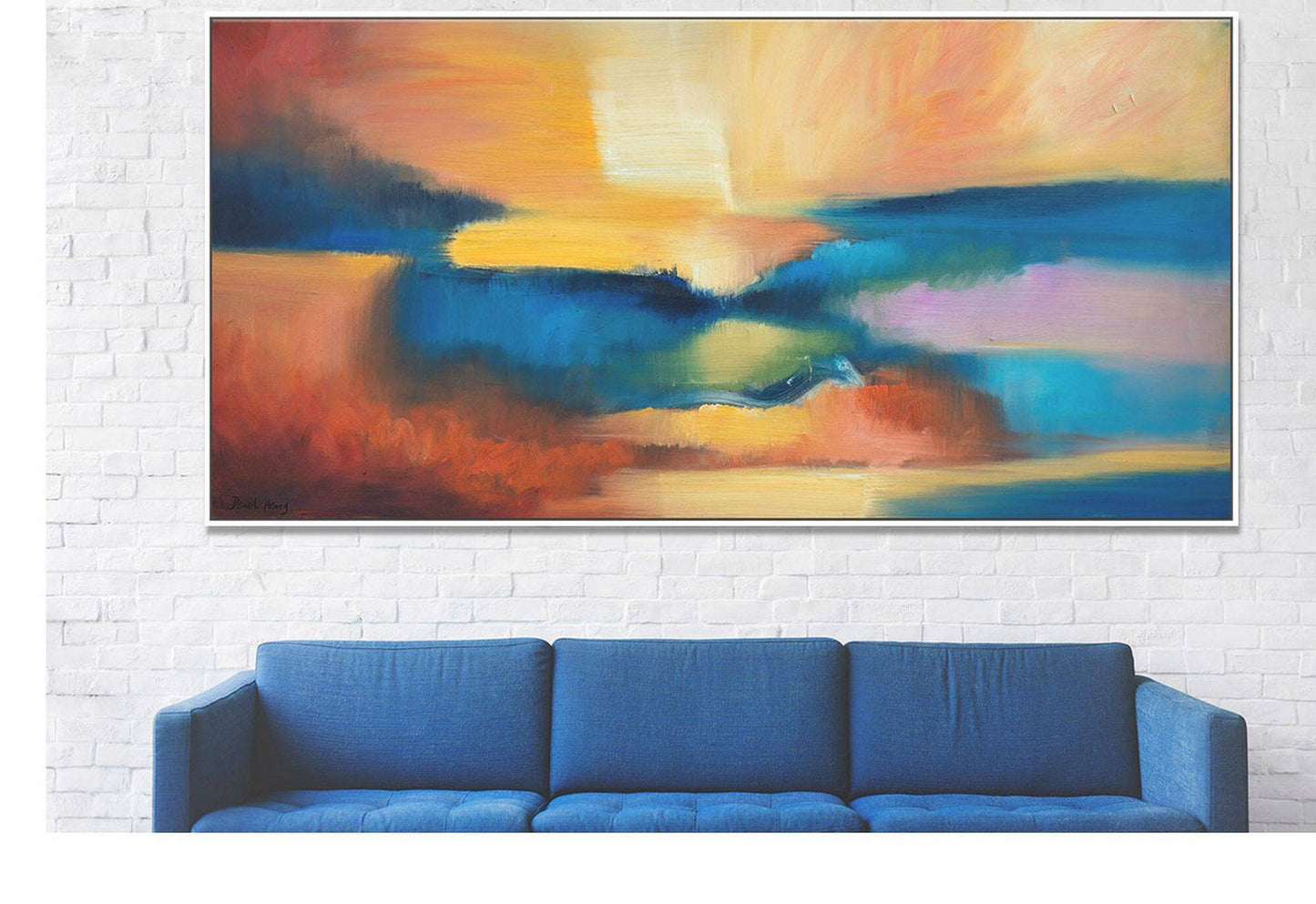 Original Abstract Painting, Canvas Art, Modern Art, Large Canvas Art, Oil Painting Abstract, Bathroom Wall Art, Abstract Wall Art