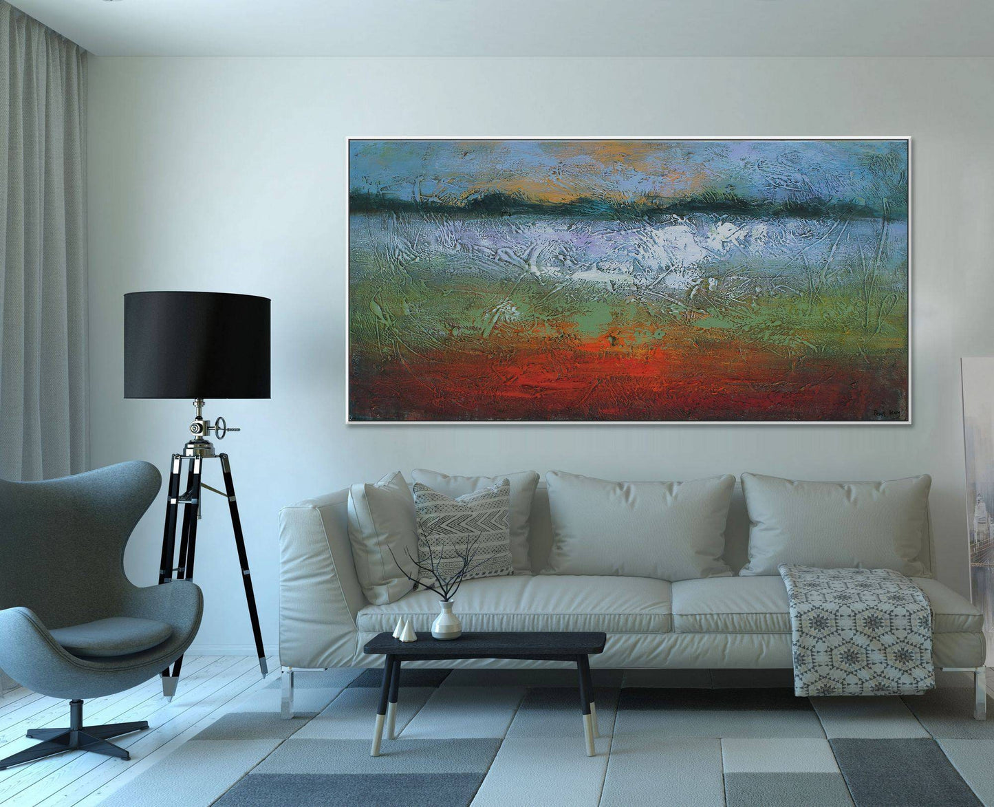 Abstract Oil Painting, Contemporary Painting, Abstract Canvas Painting, Large Art, Kitchen Decor, Original Artwork, Large Wall Decor