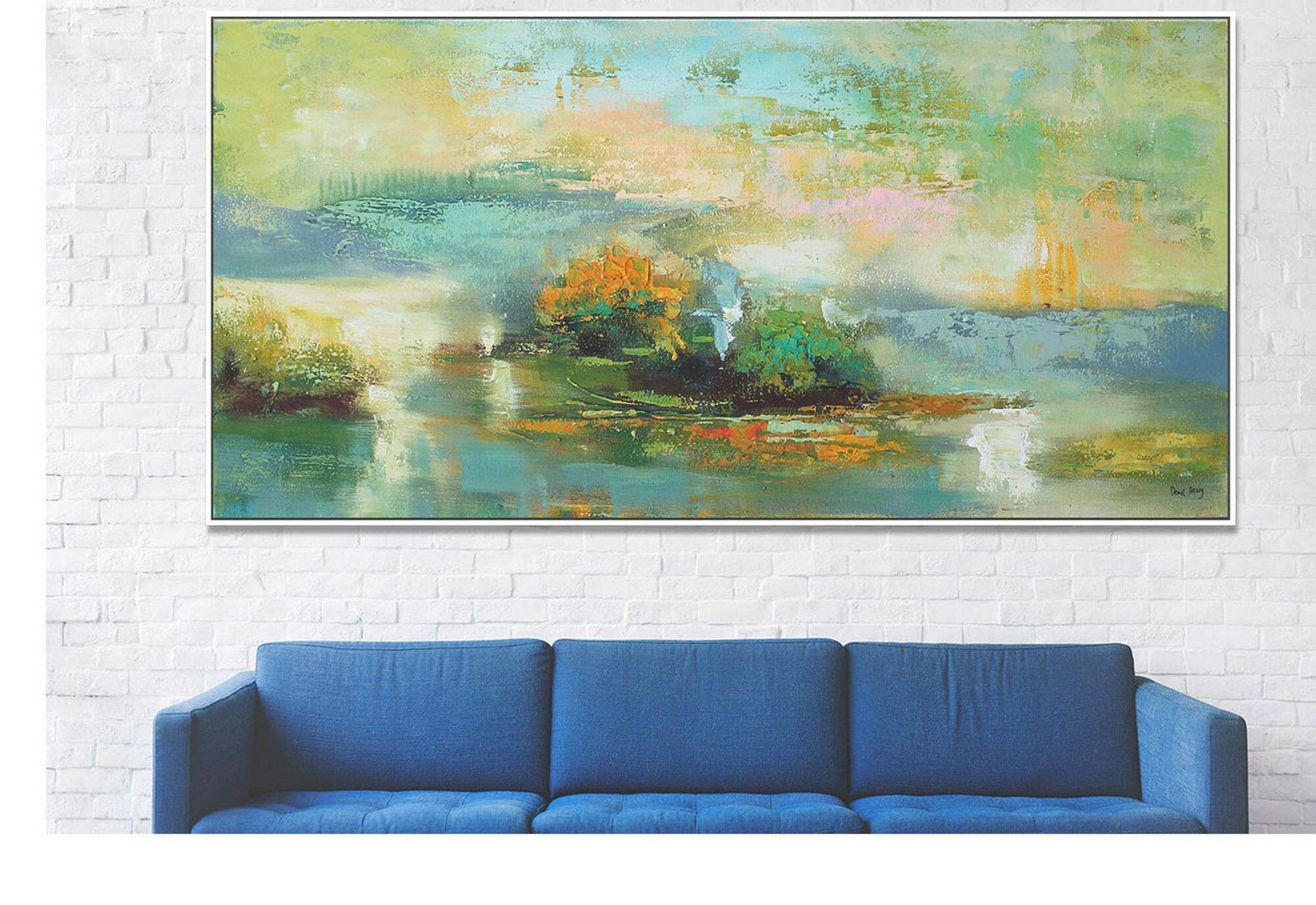 Abstract Canvas Painting, Abstract Landcape Oil, Abstract Painting, Large Abstract Painting, Original Oil Painting, Modern Painting