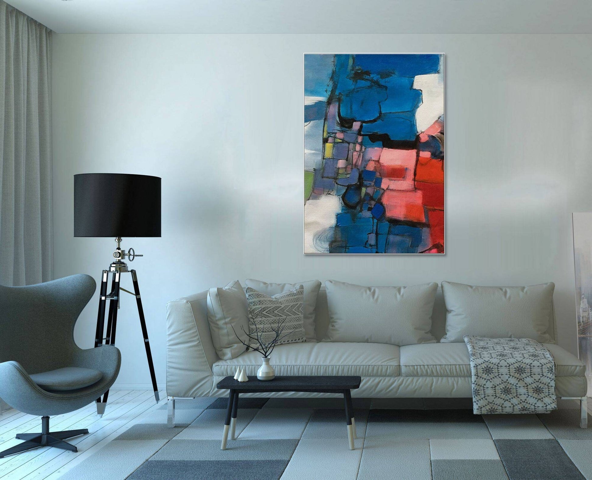 Oil Painting Abstract Canvas Painting, Modern Art, Wall Art, Abstract Art, Large Oil Painting, Original Abstract Art, Bathroom Art