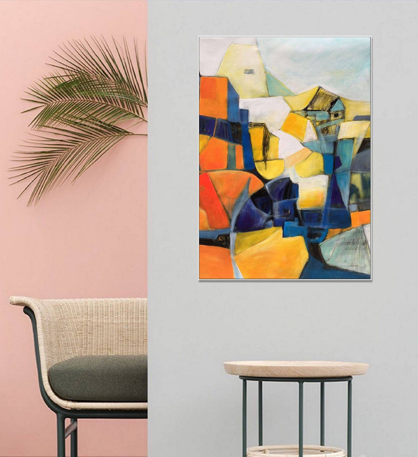 Modern Painting, Oil Painting Wall Decor, Kitchen Wall Decor, Original Painting, Large Abstract Painting, Canvas Painting, Abstract Painting