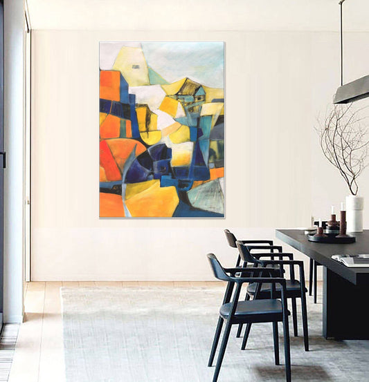 Modern Painting, Oil Painting Wall Decor, Kitchen Wall Decor, Original Painting, Large Abstract Painting, Canvas Painting, Abstract Painting