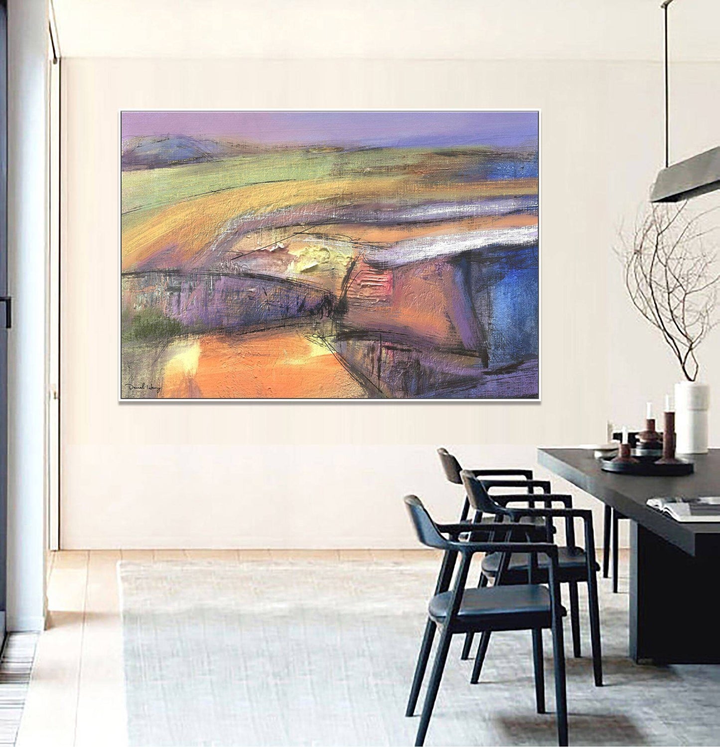 Wall Art, Large Art, Abstract Oil Painting, Contemporary Painting, Original Artwork, Kitchen Wall Decor, Abstract Canvas Painting