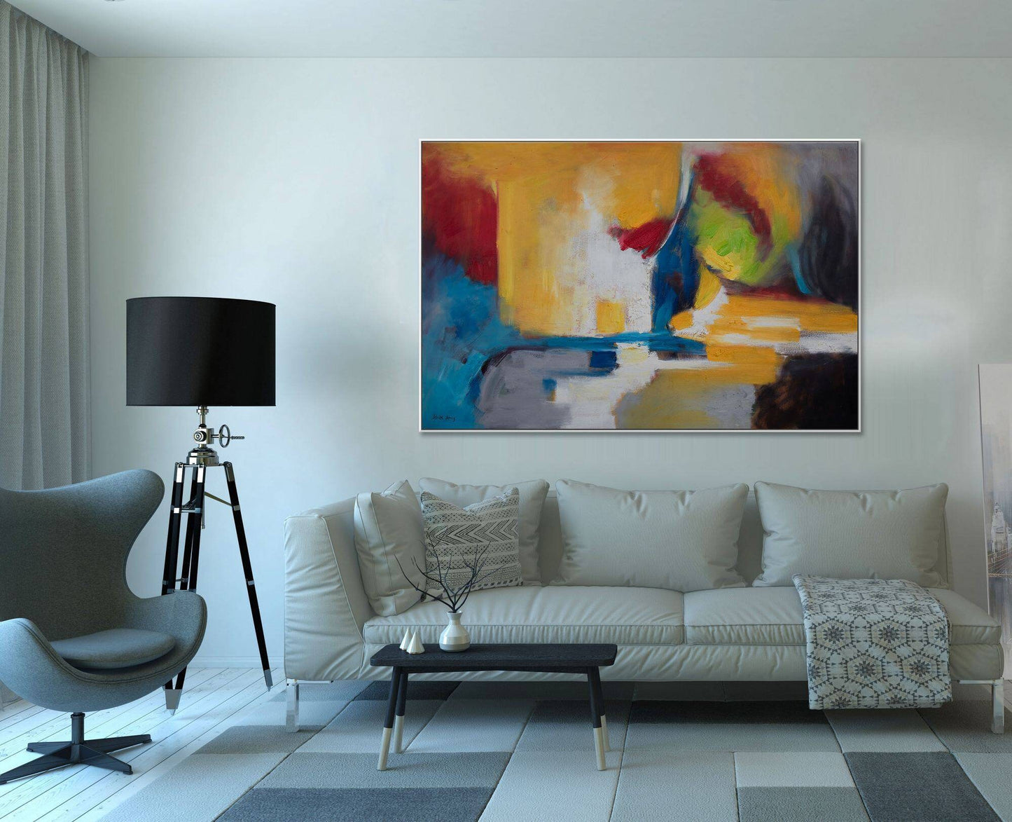 Painting Abstract, Bathroom Art, Coffee Wall Art, Original Abstract Painting, Modern Painting, Canvas Art, Large Art, Abstract Oil Painting